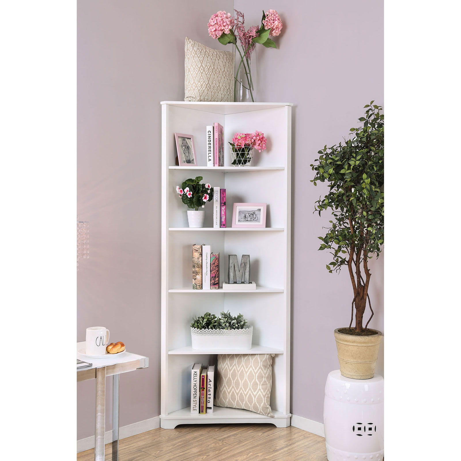 Rockwall Bookshelf White New Lots Furniture Online Store