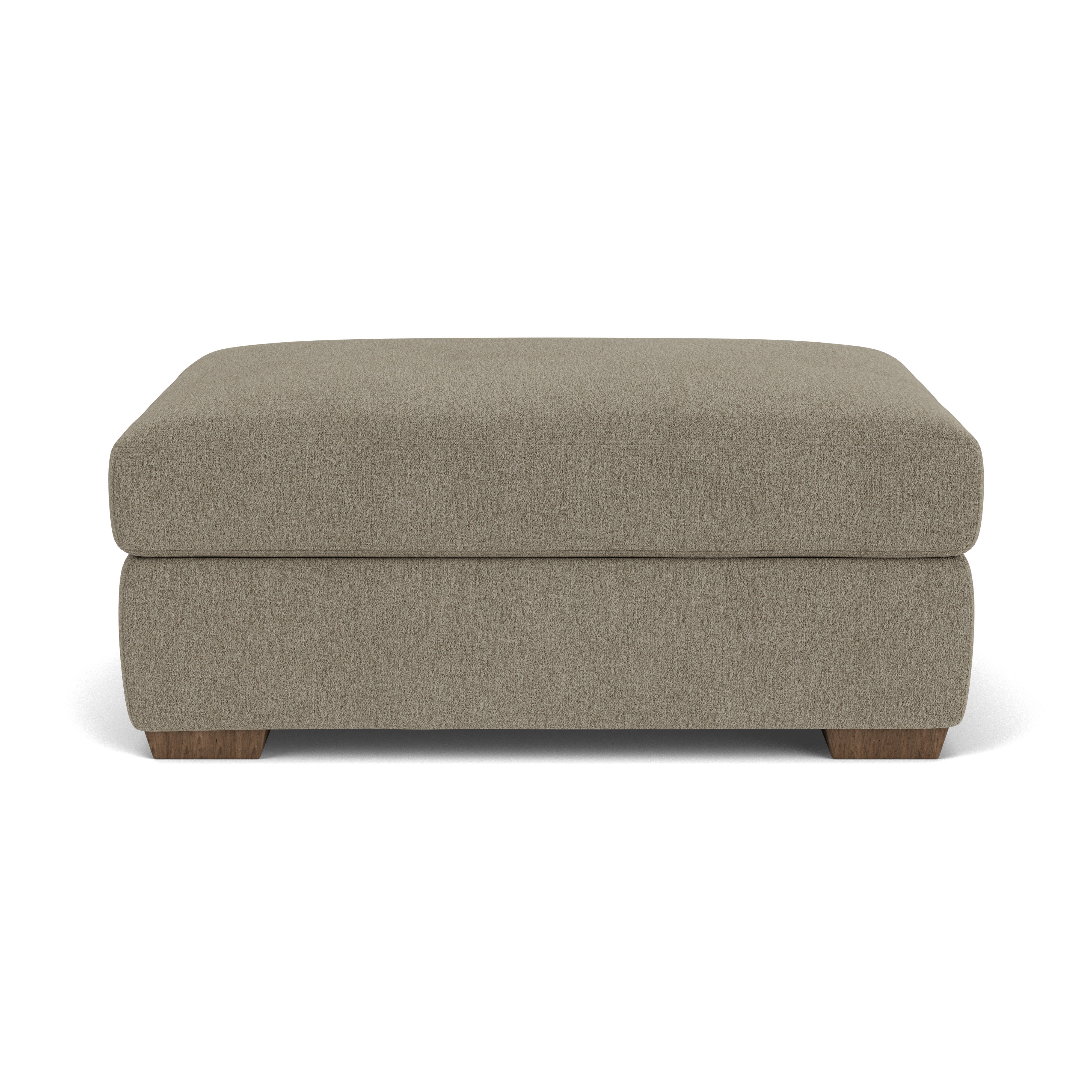 Collins - Fabric Ottoman, light gray, view 6