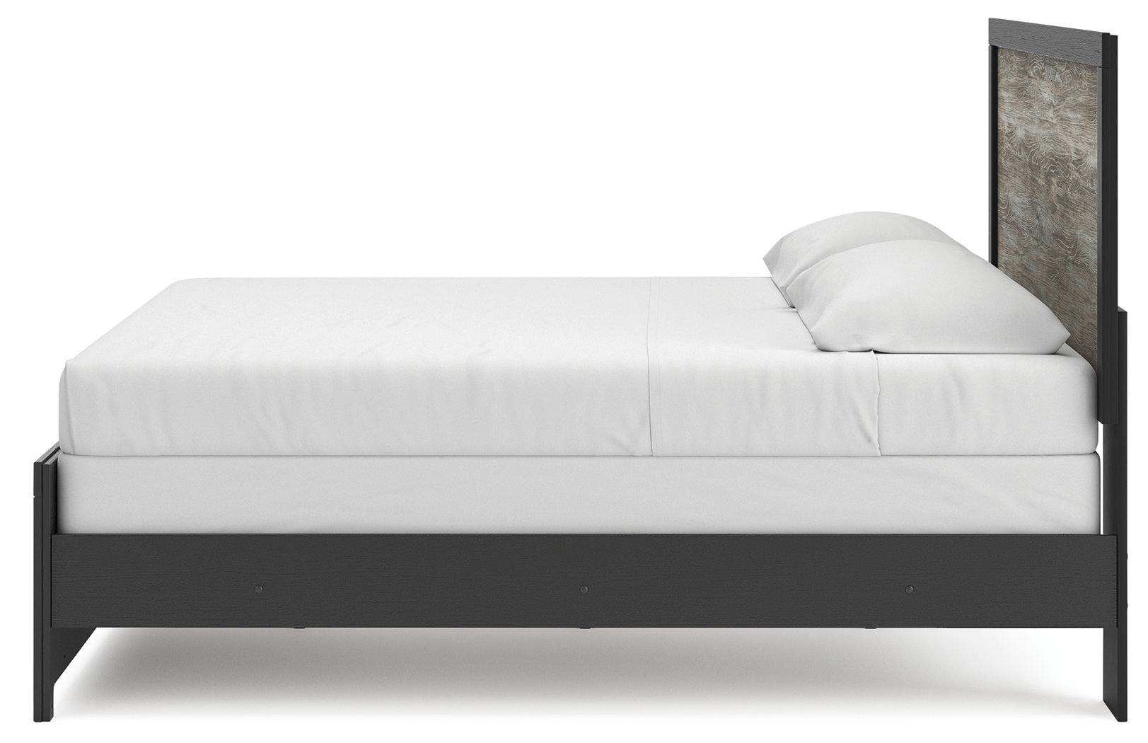 Ashley Furniture Broachmyn - King Panel Bed - Black / Gray - Image 7
