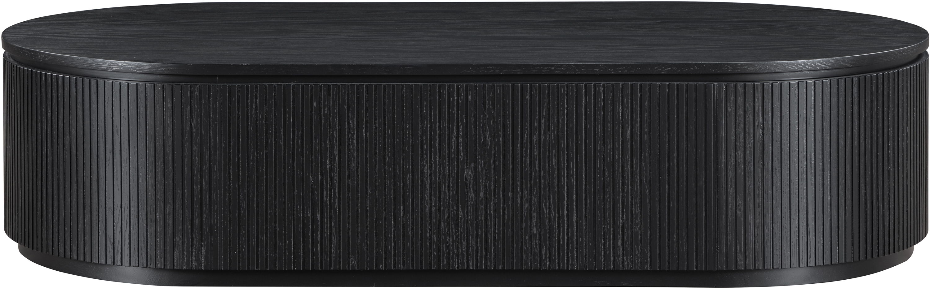 Moana - 64" Rubberwood Coffee Table - Black