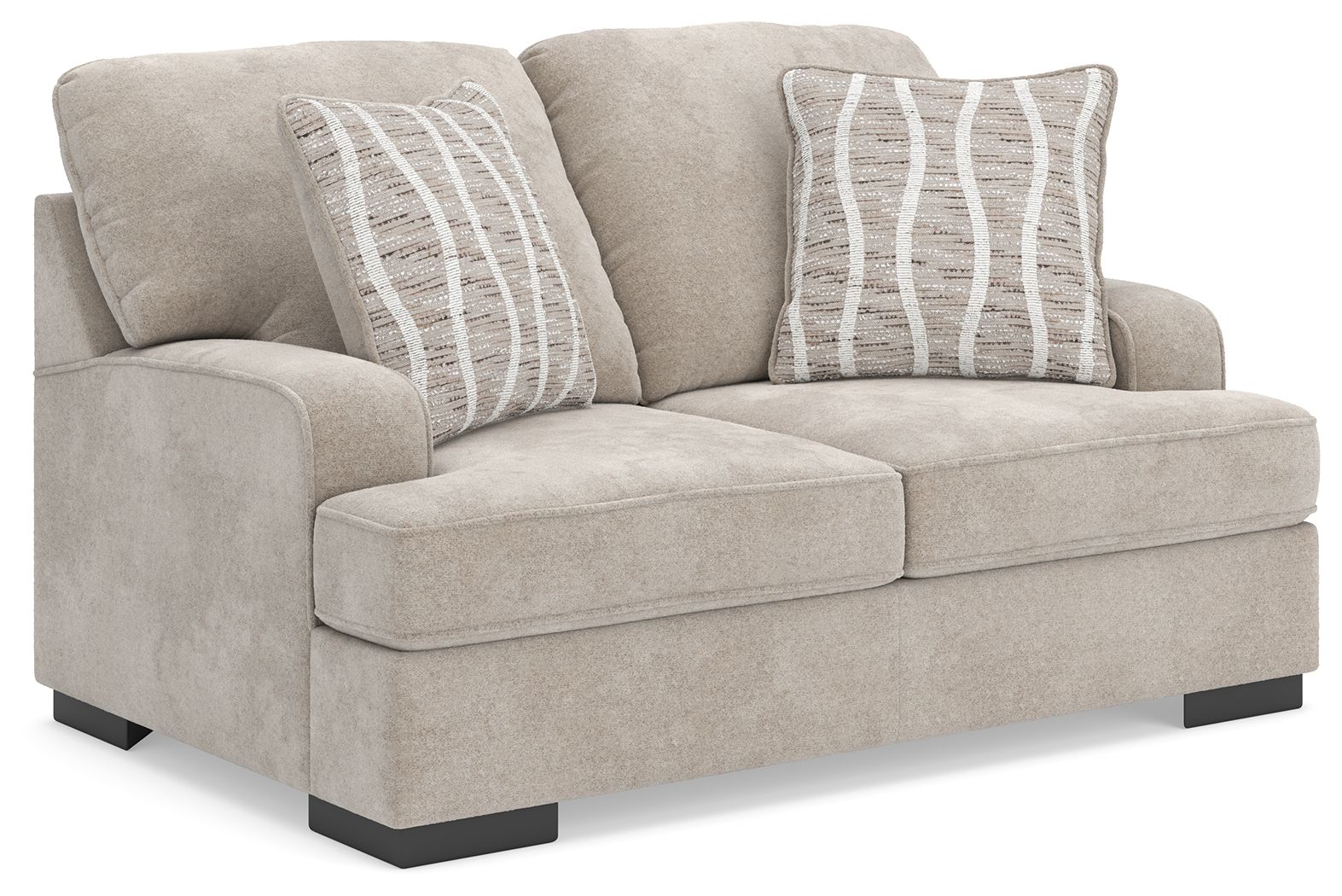 High Profile - 4 Pc. - Sofa, Loveseat, Chair And A Half, Ottoman - Taupe