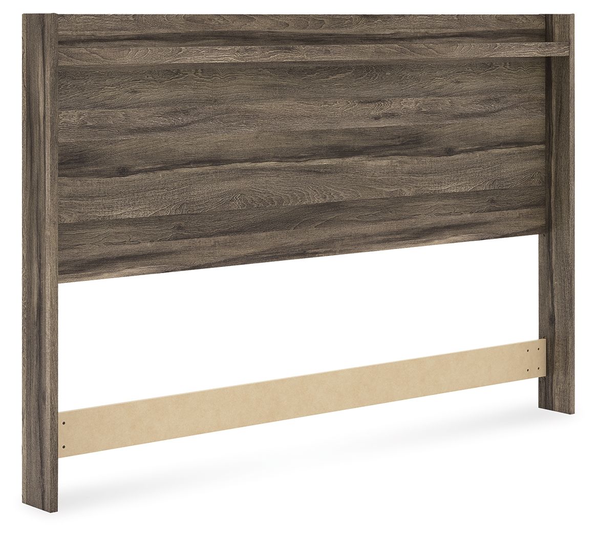 Elbrim – King Panel Headboard – Brown