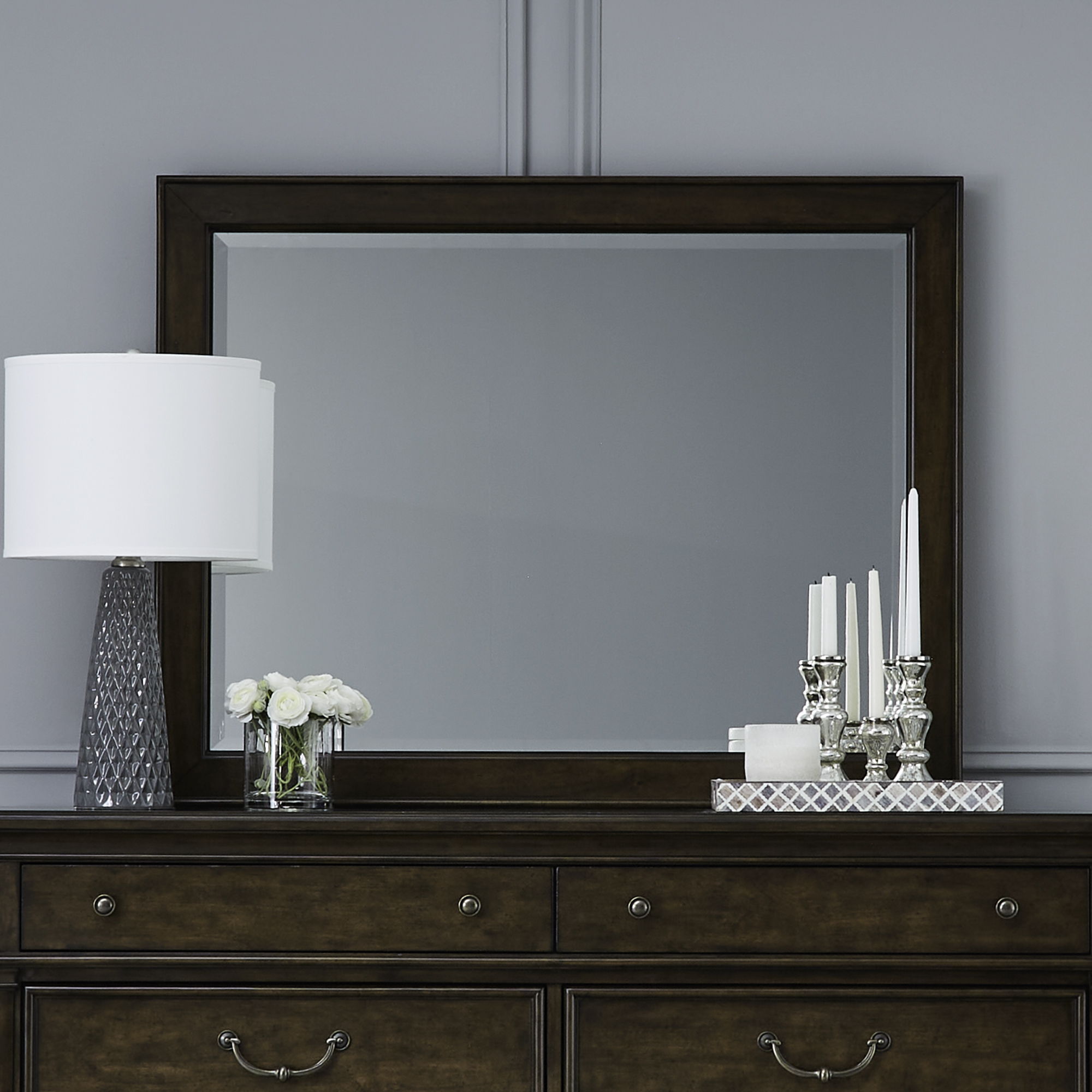 Arden Road - Landscape Mirror - Satin Cherry Image