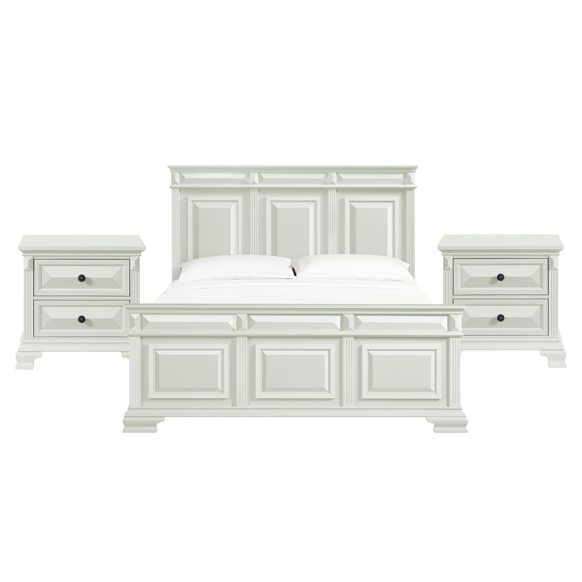 King · 3 Pc · Bedroom Set