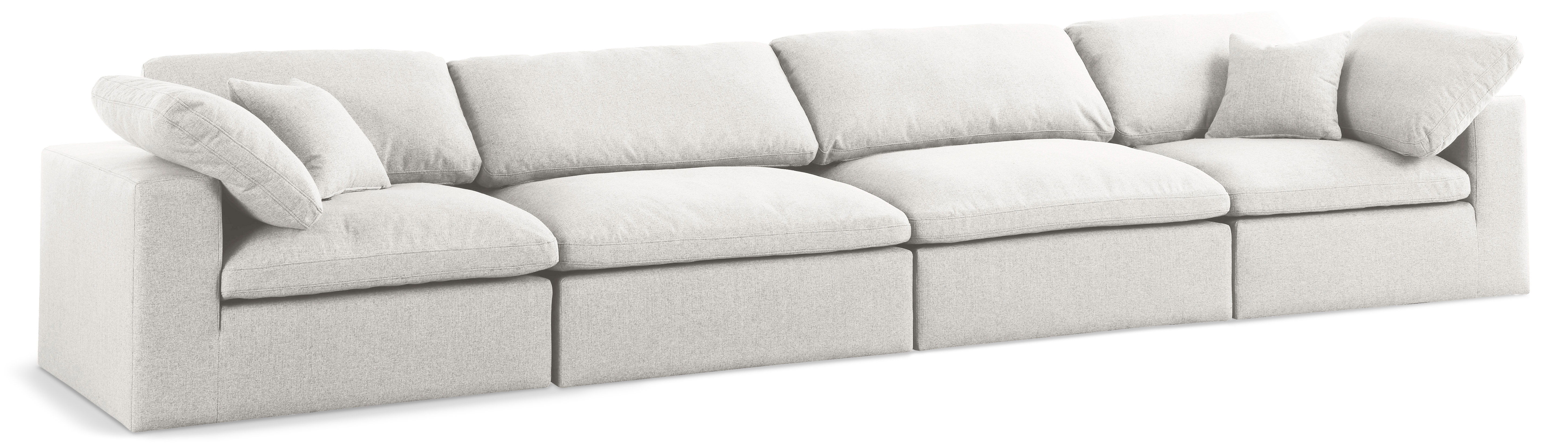 Serene - 4 Seat Modular Sofa - Cream