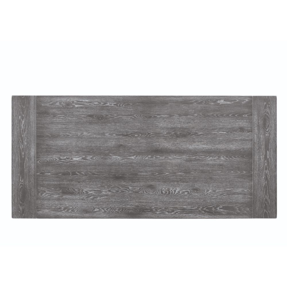 Leventis - 30" Dining Table - Weathered Gray, dark gray, view 3
