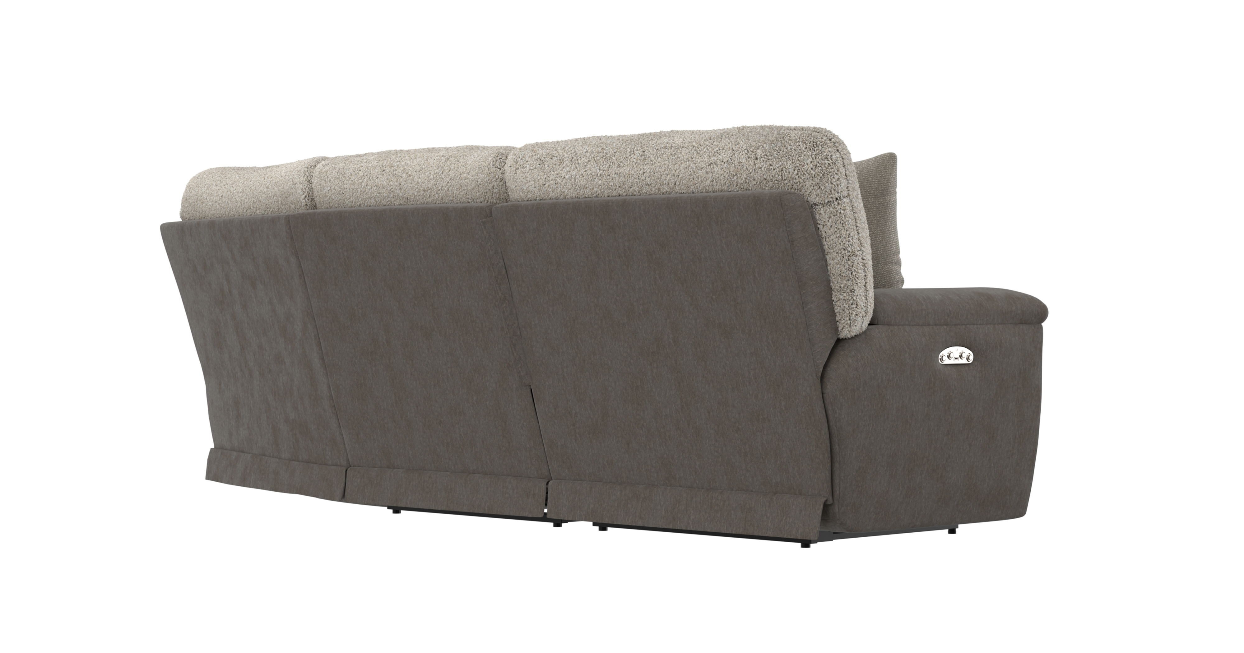 Rendezvous - Power Headrest Power Deep Seat LSF Recliner - Umber