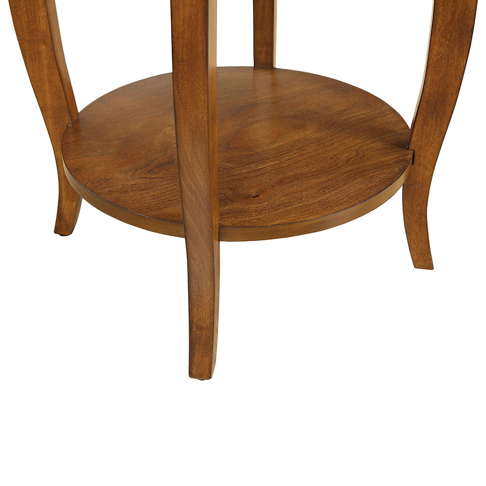 Alysa - Accent Table - Walnut, light brown, view 5