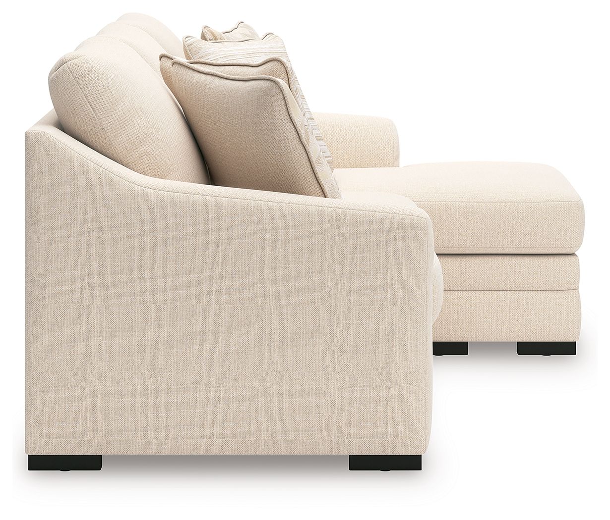 Ashley Furniture Lango - Queen Sofa Chaise Sleeper - Jute - Image 6