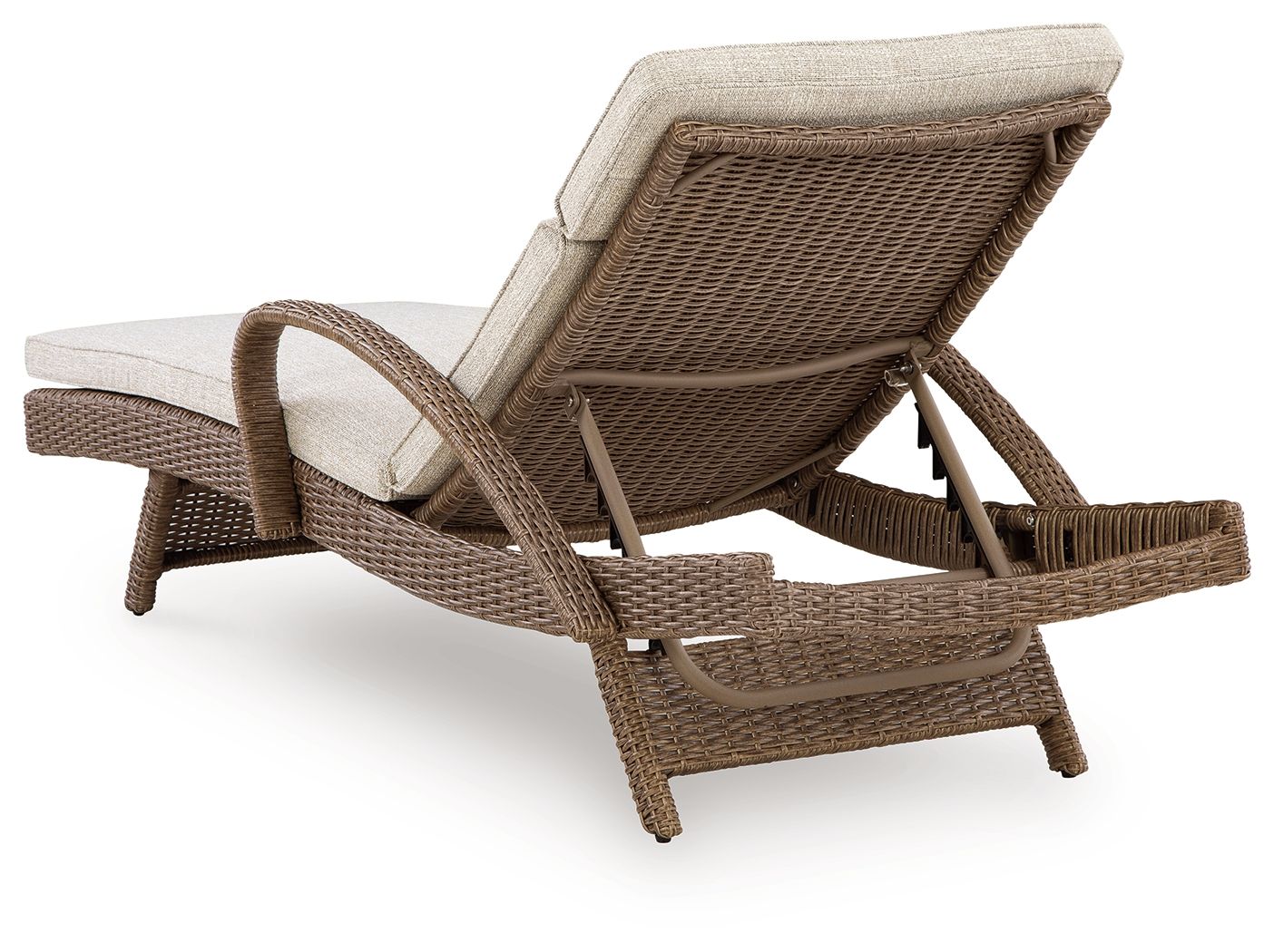 Ashley Furniture Laguna Heights - Chaise Lounge With Cushion - Beige - Image 4
