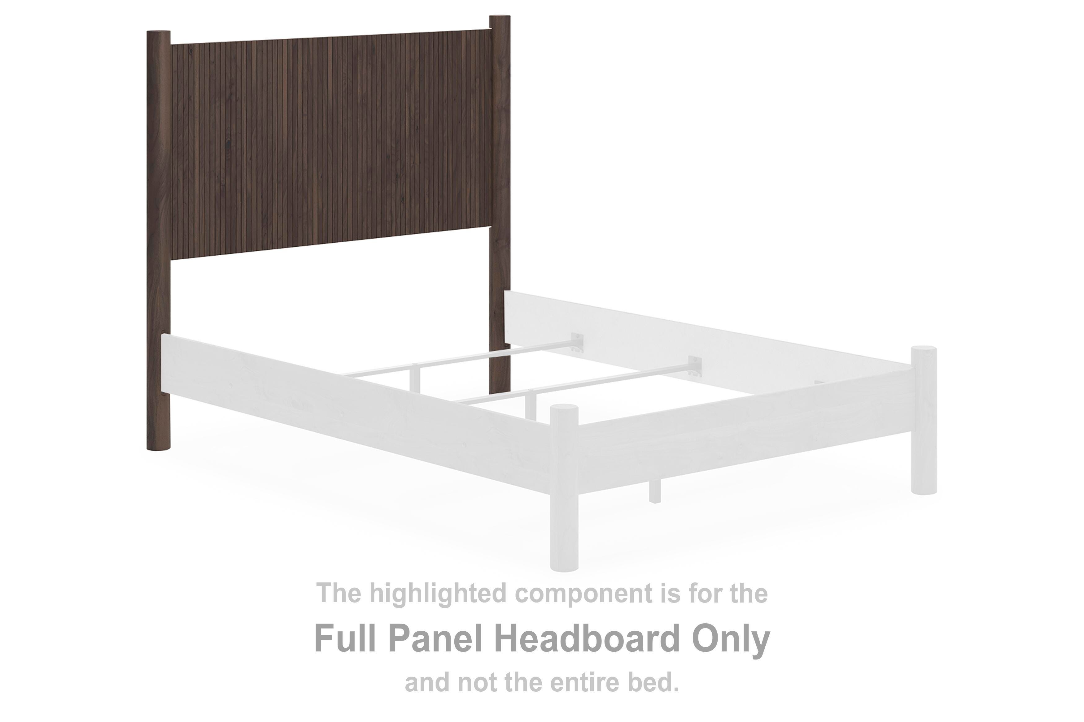 Pamytta – Full Panel Headboard – Brown