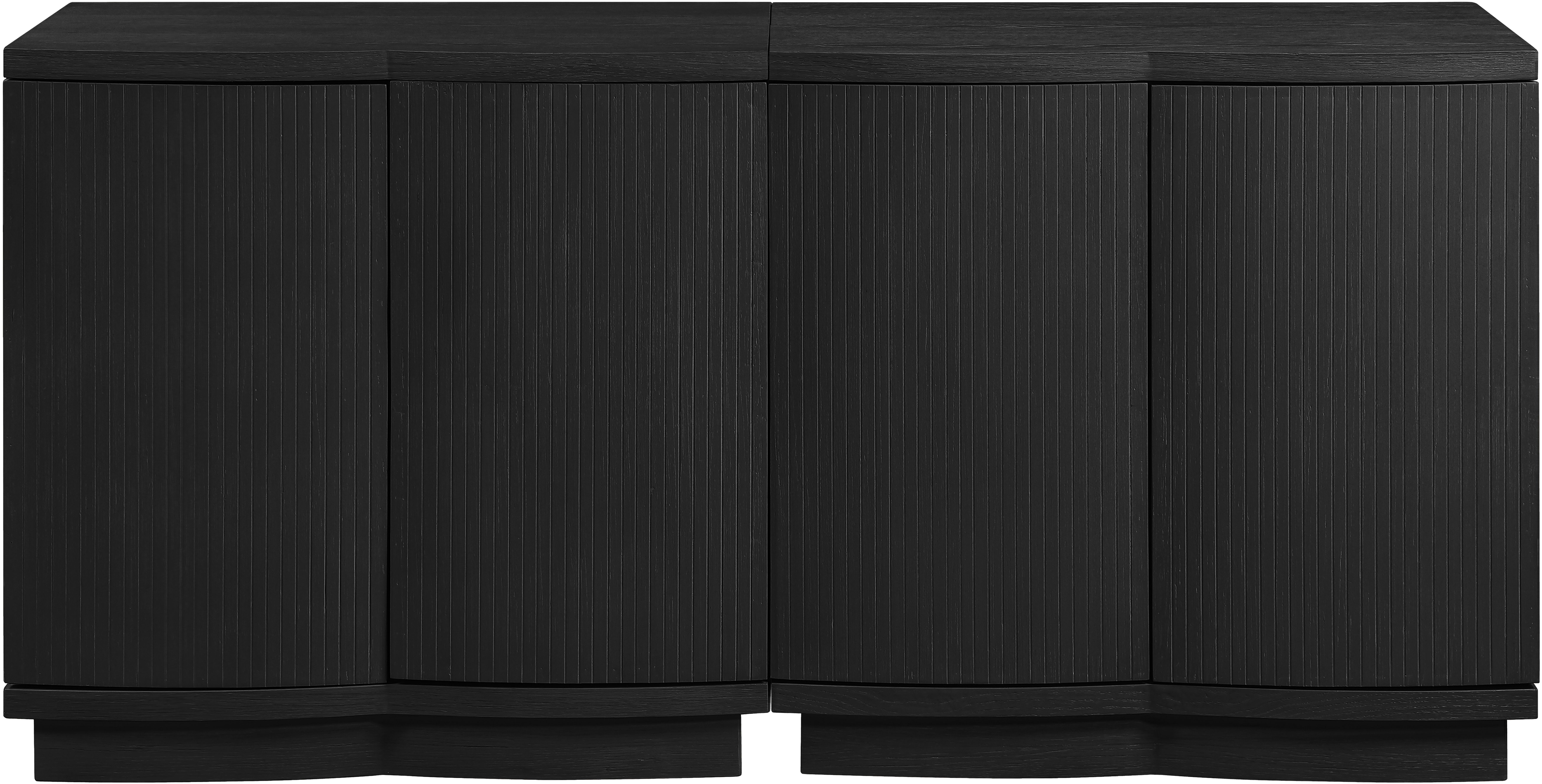 Aveline - 2 Piece Sideboard / Buffet - Black