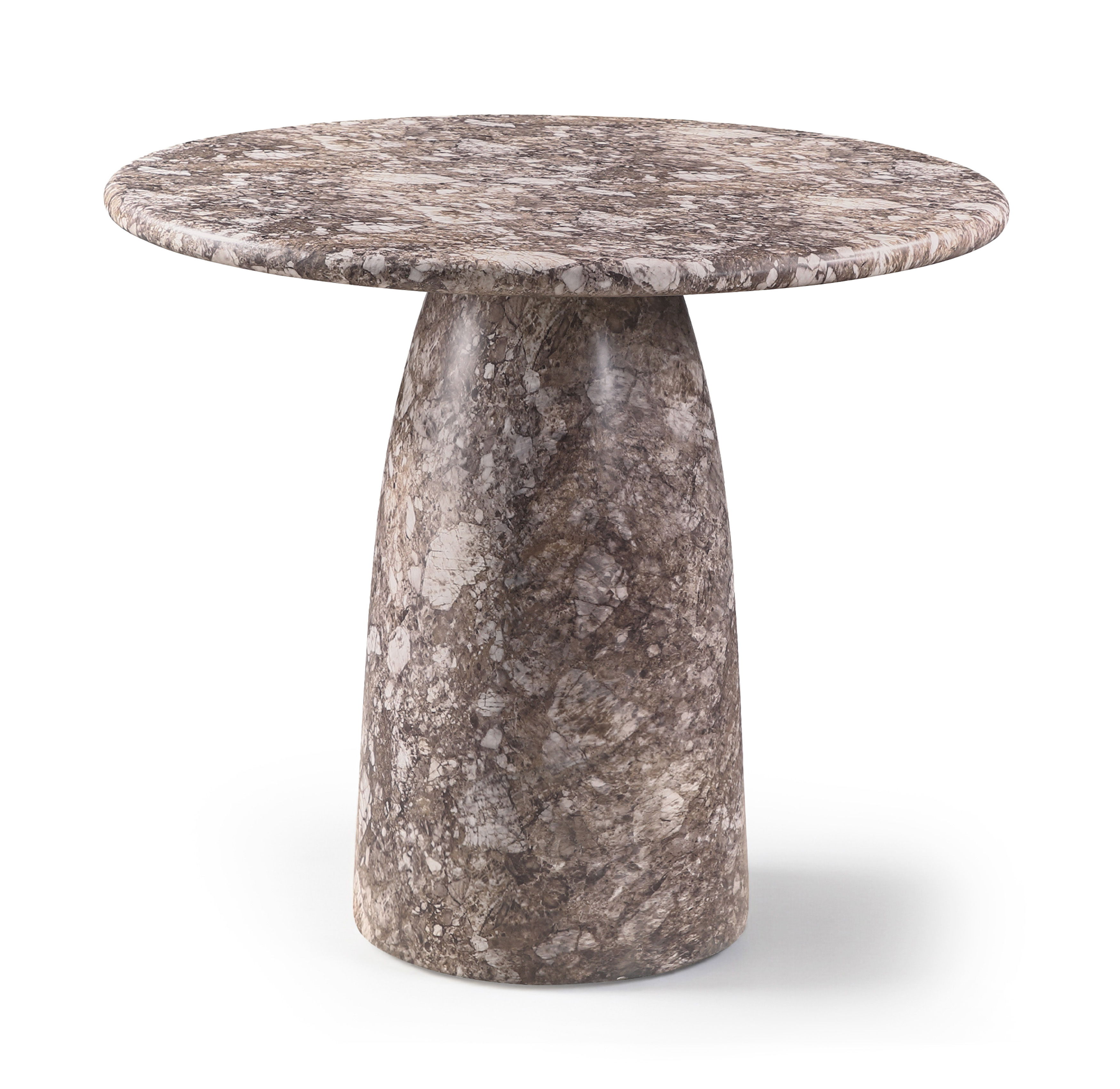 Cosenza - 42" Concrete Indoor / Outdoor Bar Table - Brown