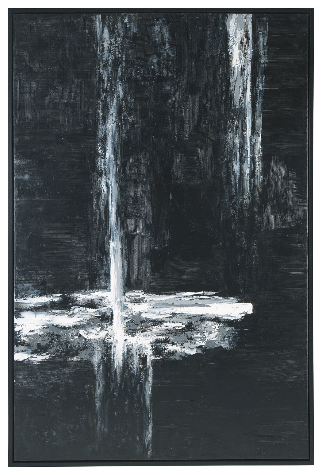 Vorland Black / White Wall Art New Lots Furniture Online Store