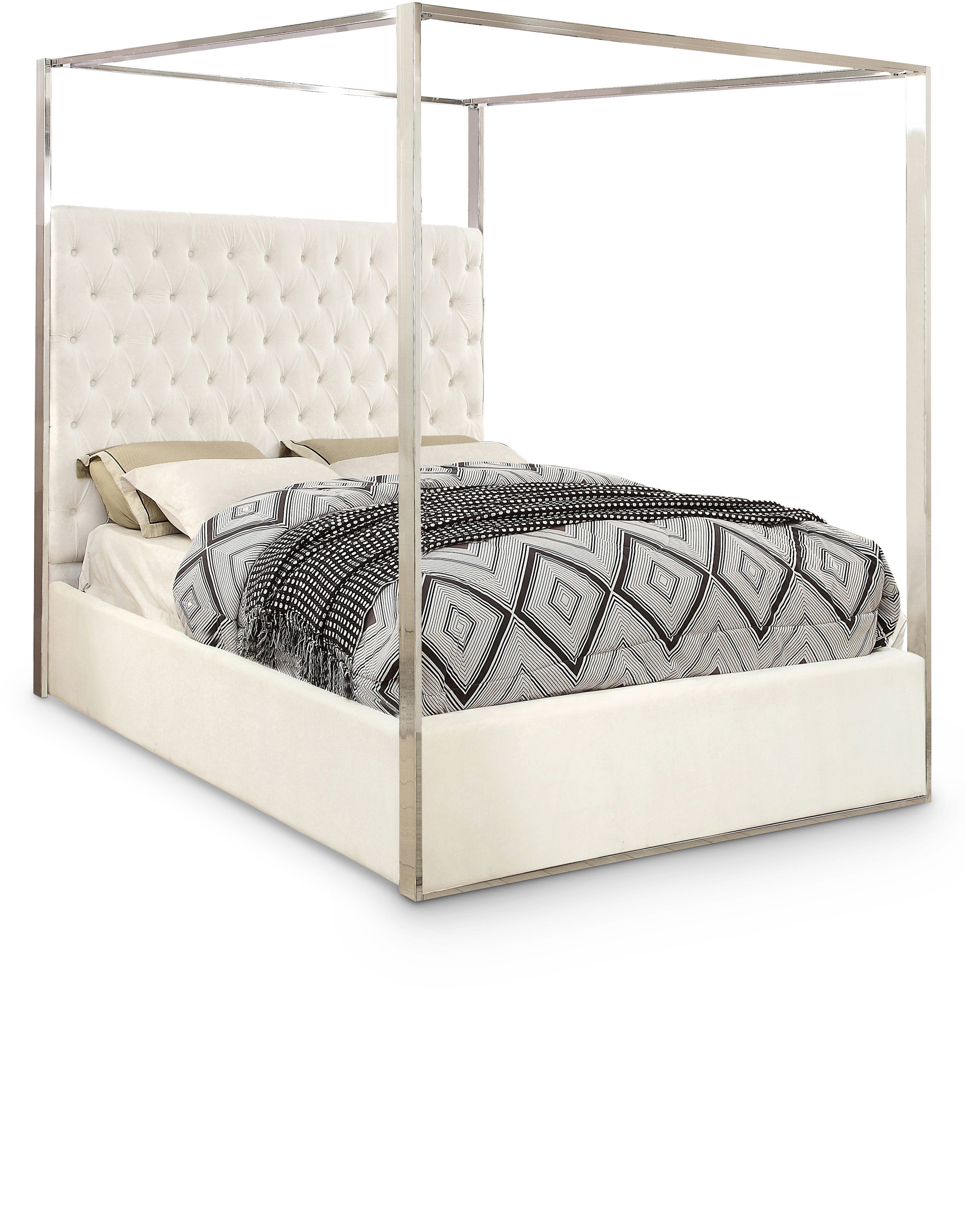 Porter - King Bed - White