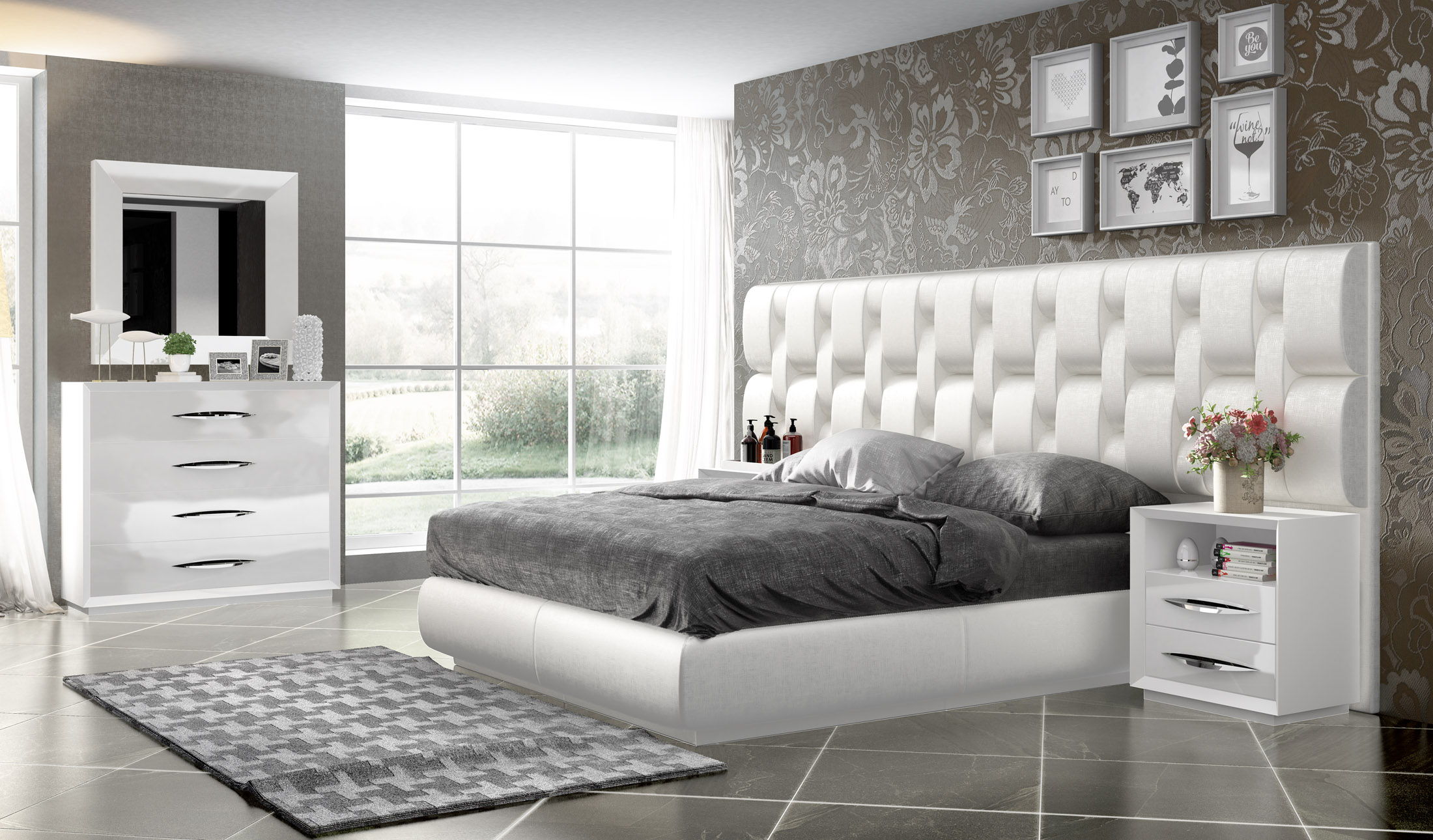 Carmen - Single Dresser - White