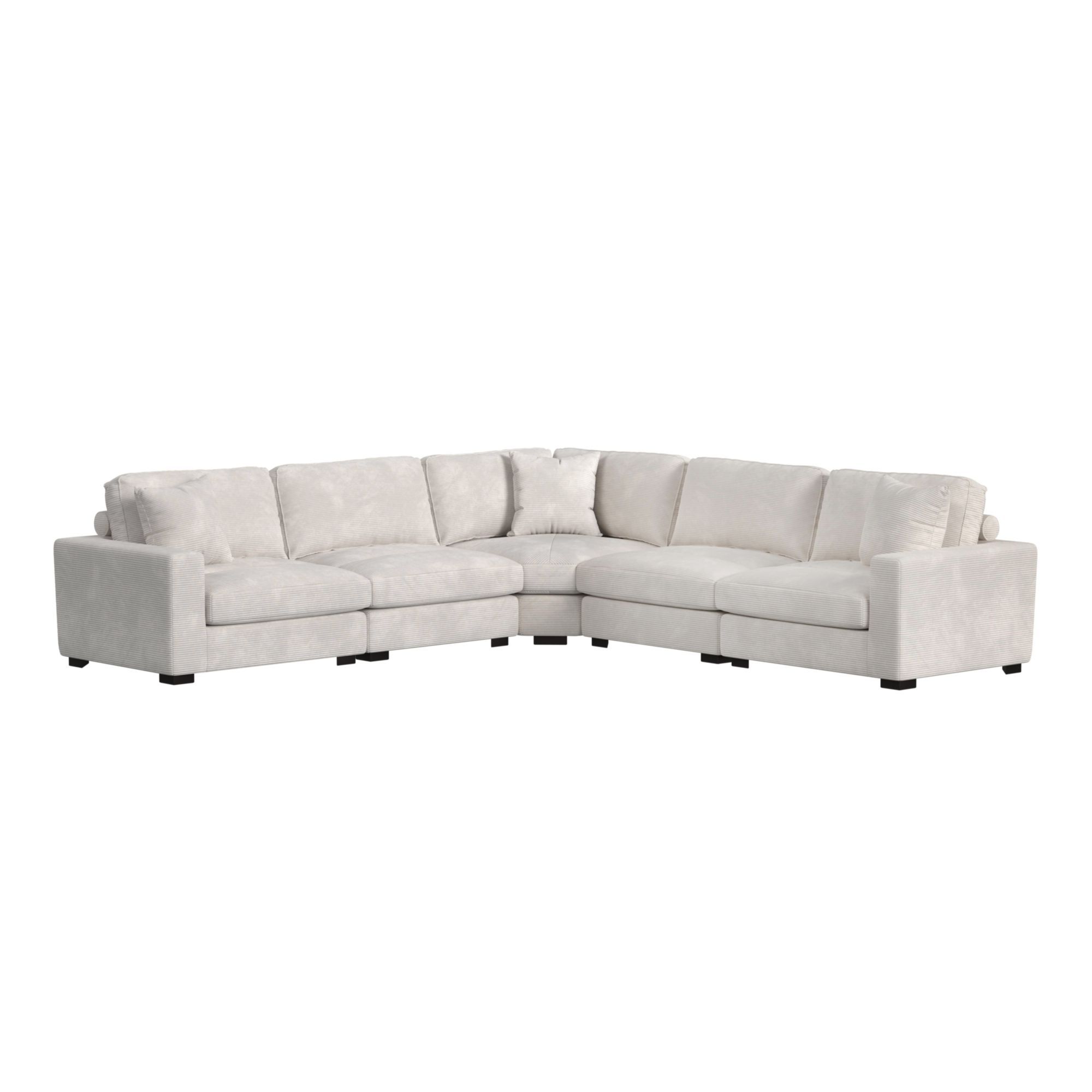 Arizona - Modular Armless Chair - Steno Beige
