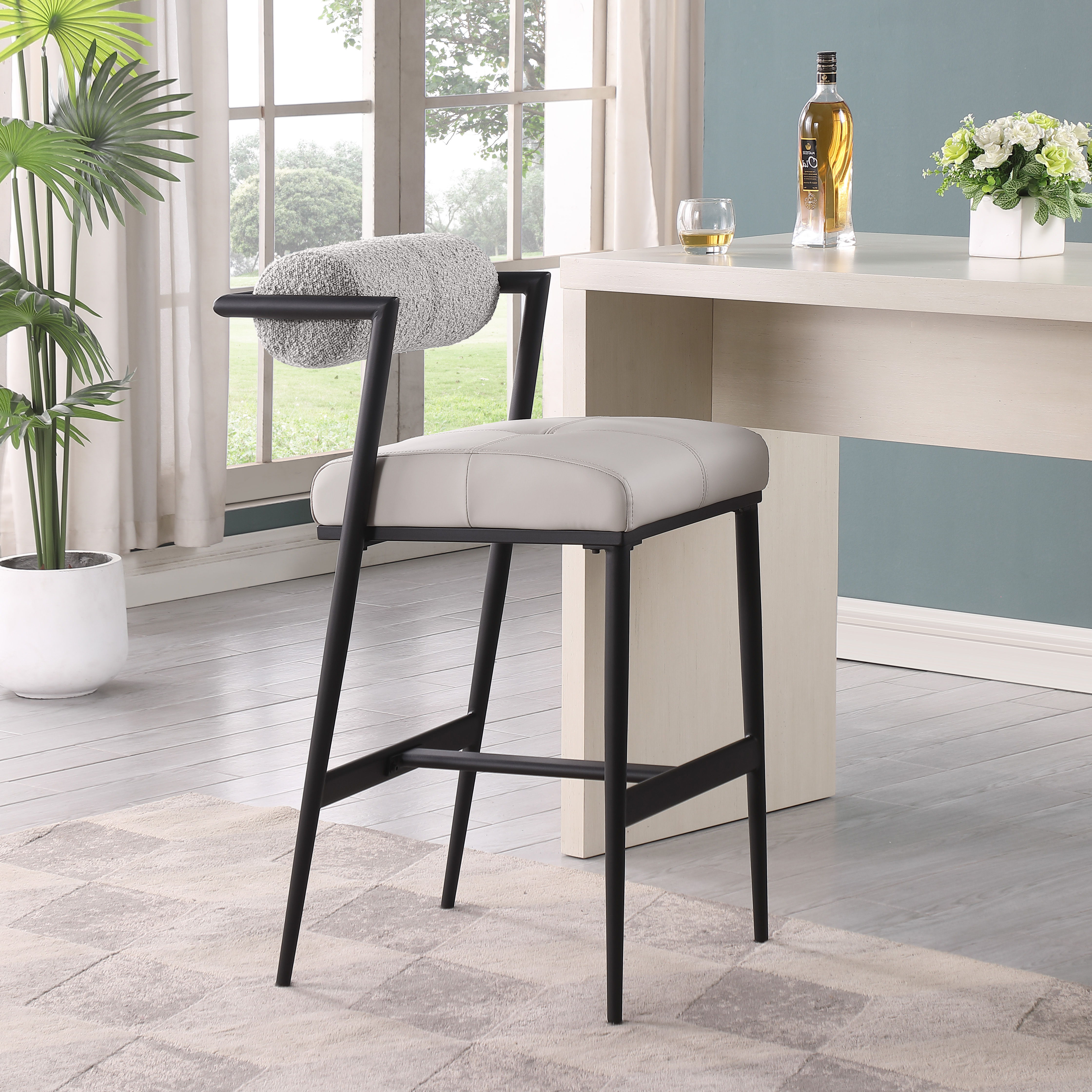 Stryker - Stool (Set of 2) - Taupe