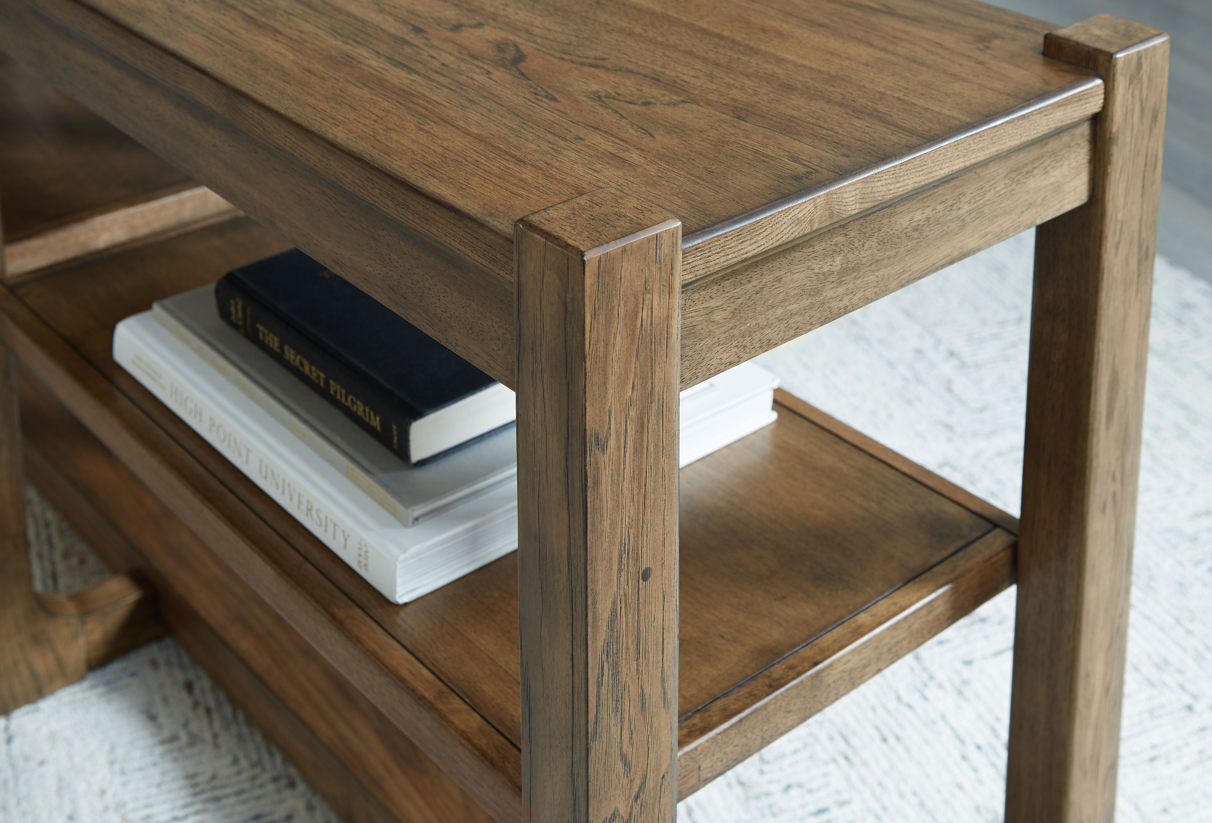 Ashley Furniture Cabalynn - Sofa Table - Light Brown - Image 5