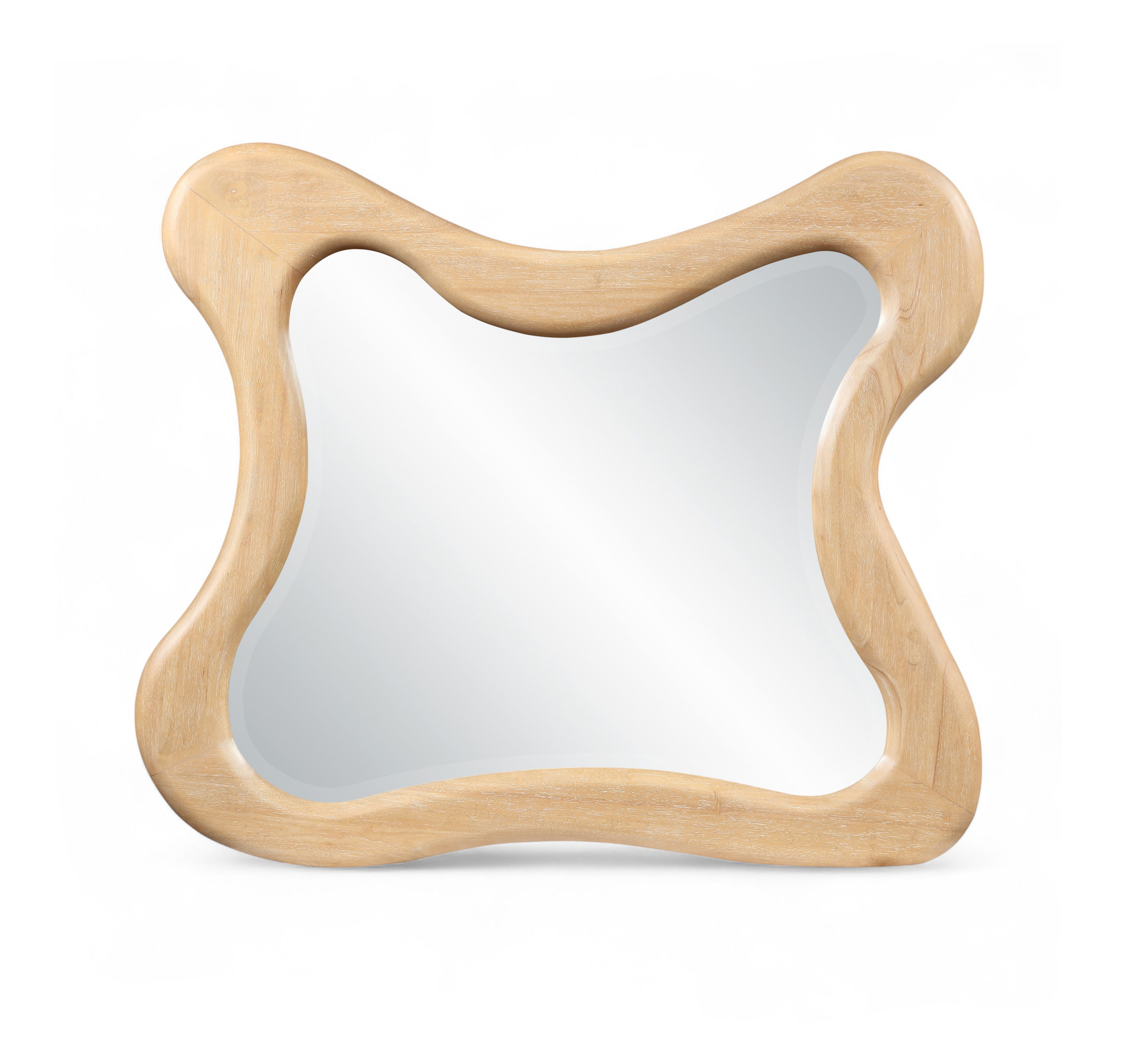 Verra - Solid Wood Mirror - Natural