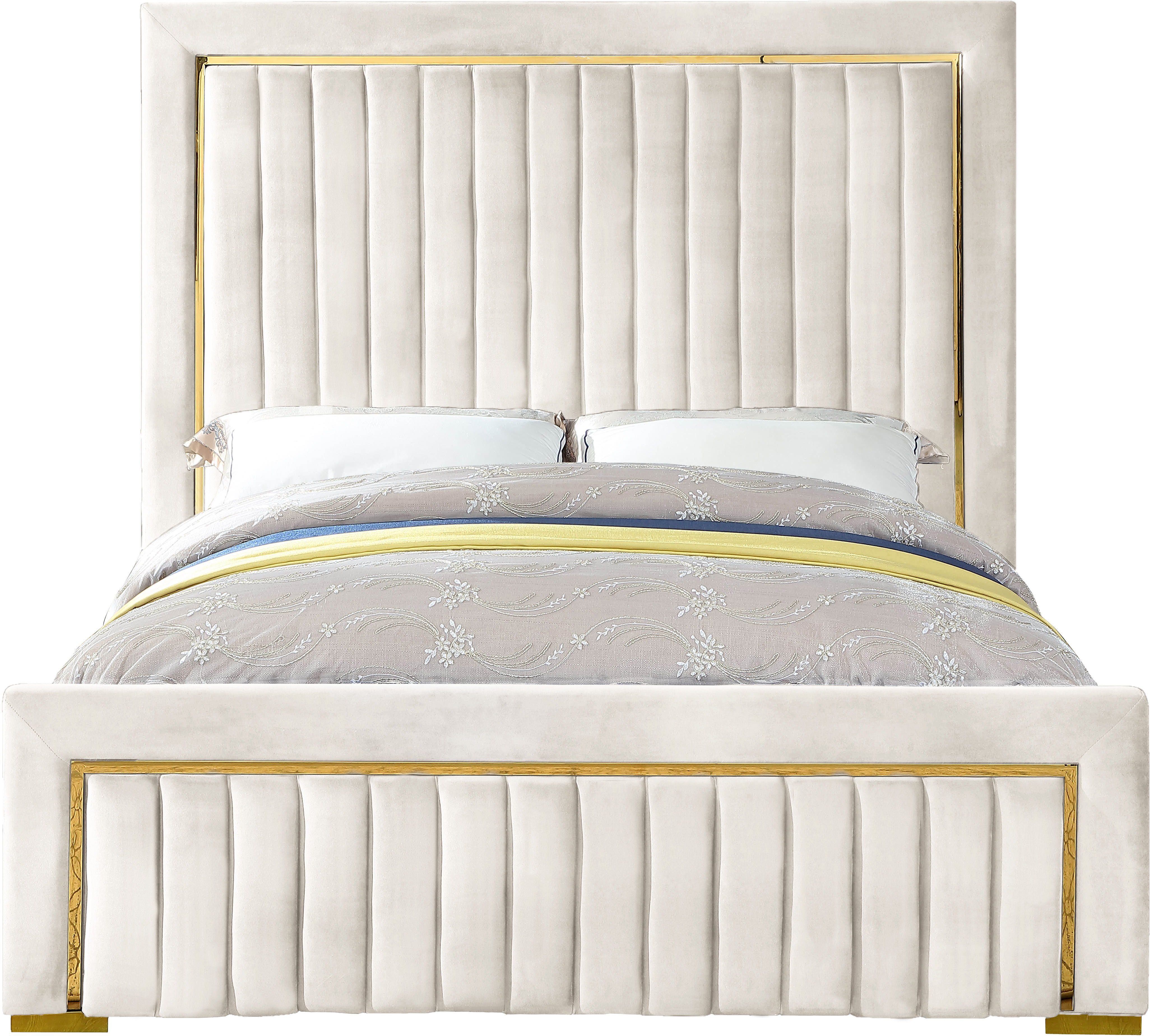 Dolce - King Bed - Cream