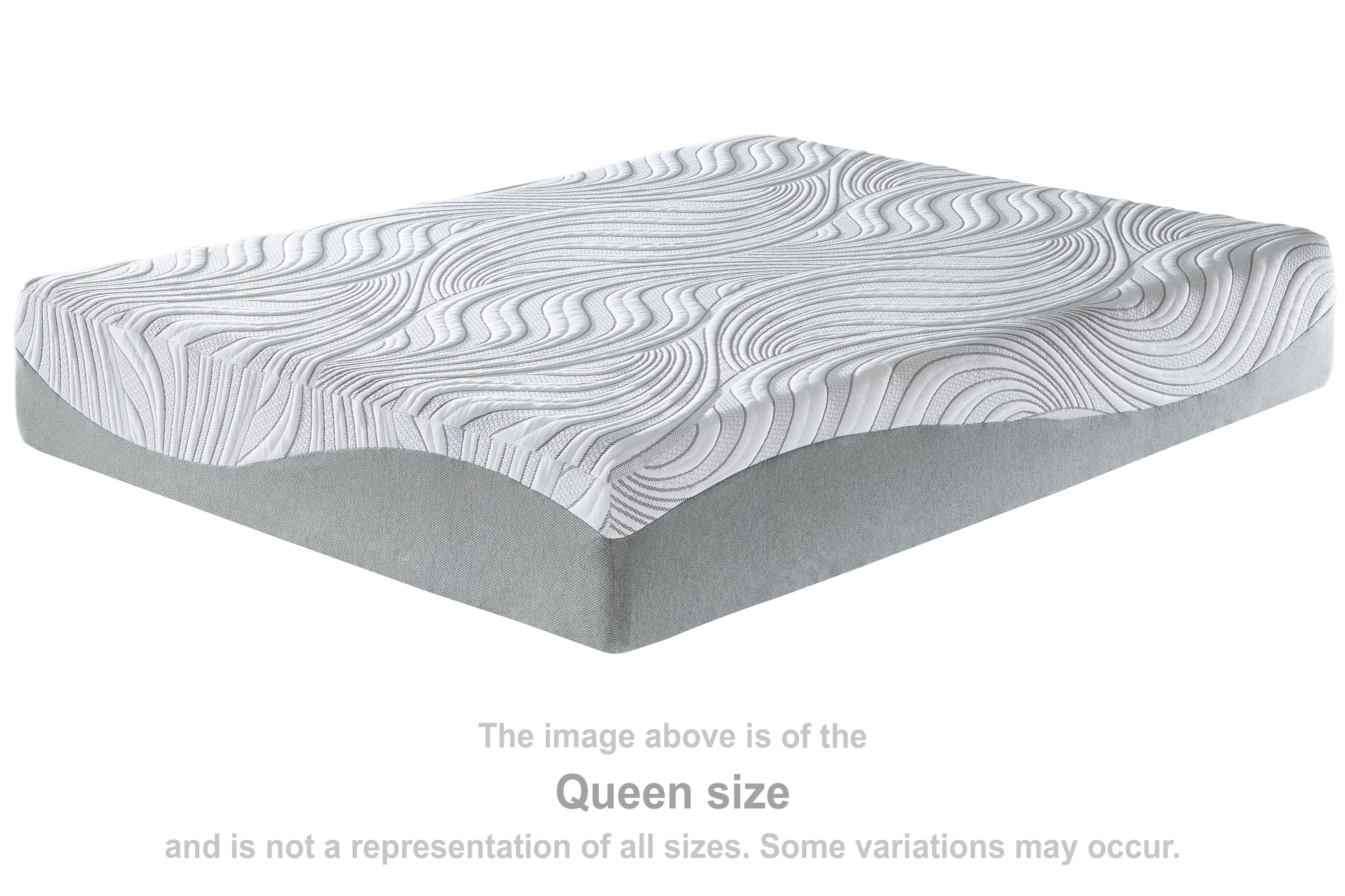 12 Inch Memory Foam - Twin Mattress - White