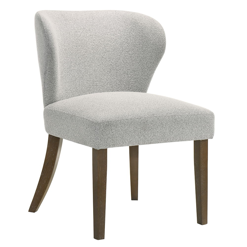 Dillon - Side Chair (Set of 2) - Gray / Walnut, gray, view 2