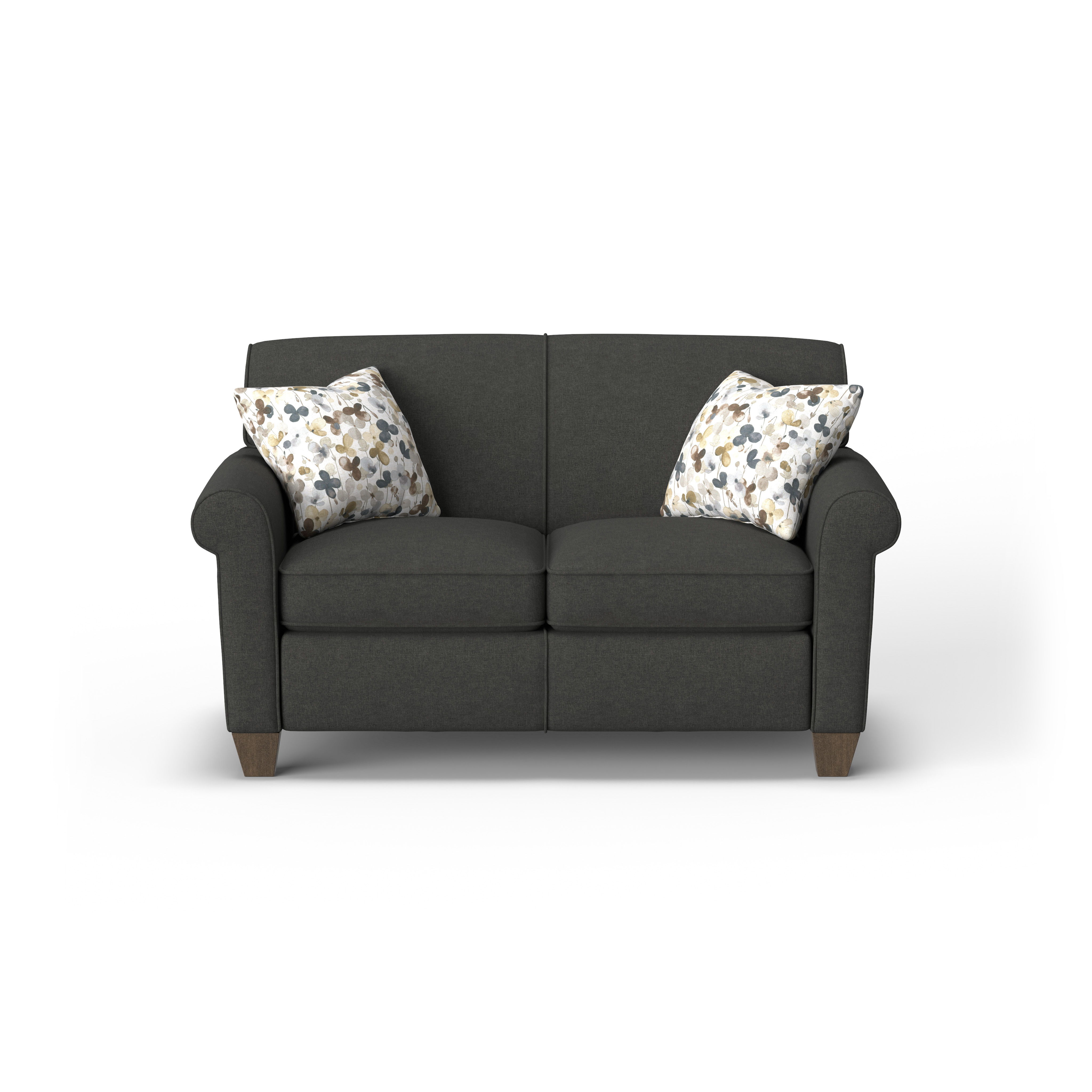 Dana - Fabric Loveseat, blue, view 4