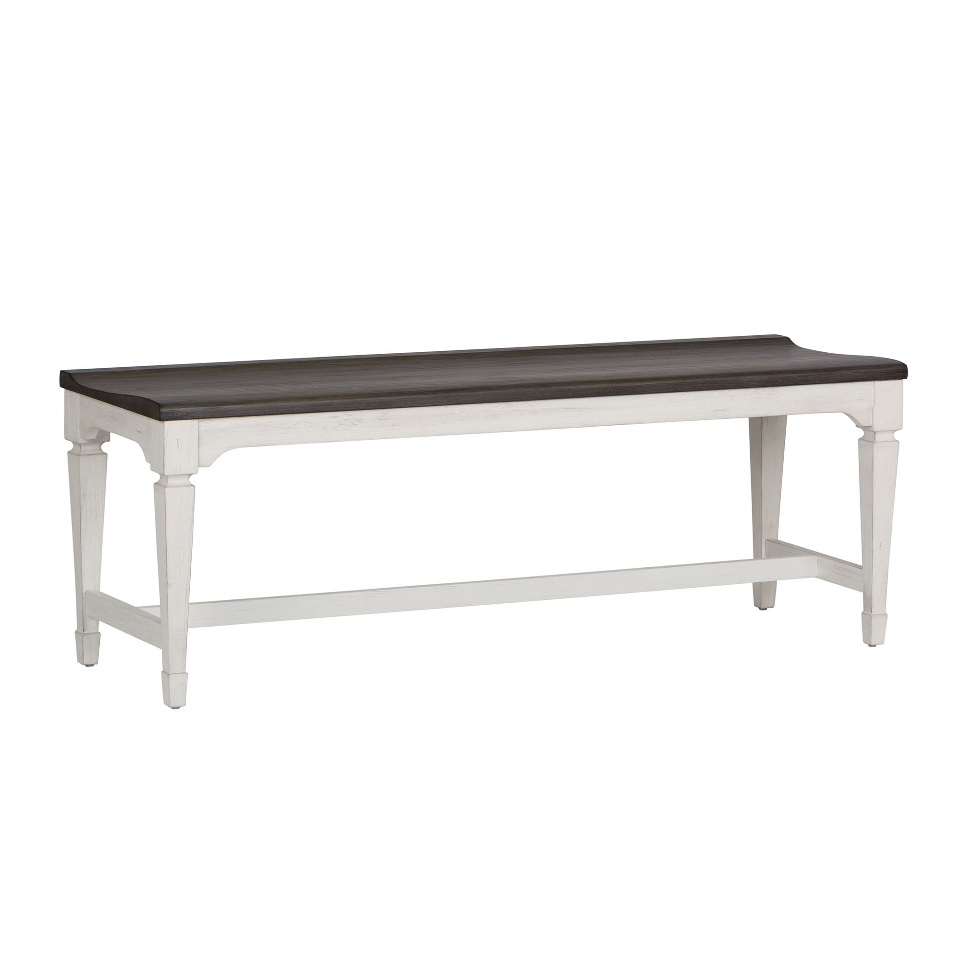Liberty Furniture Allyson Park - Wood Seat Bench - White