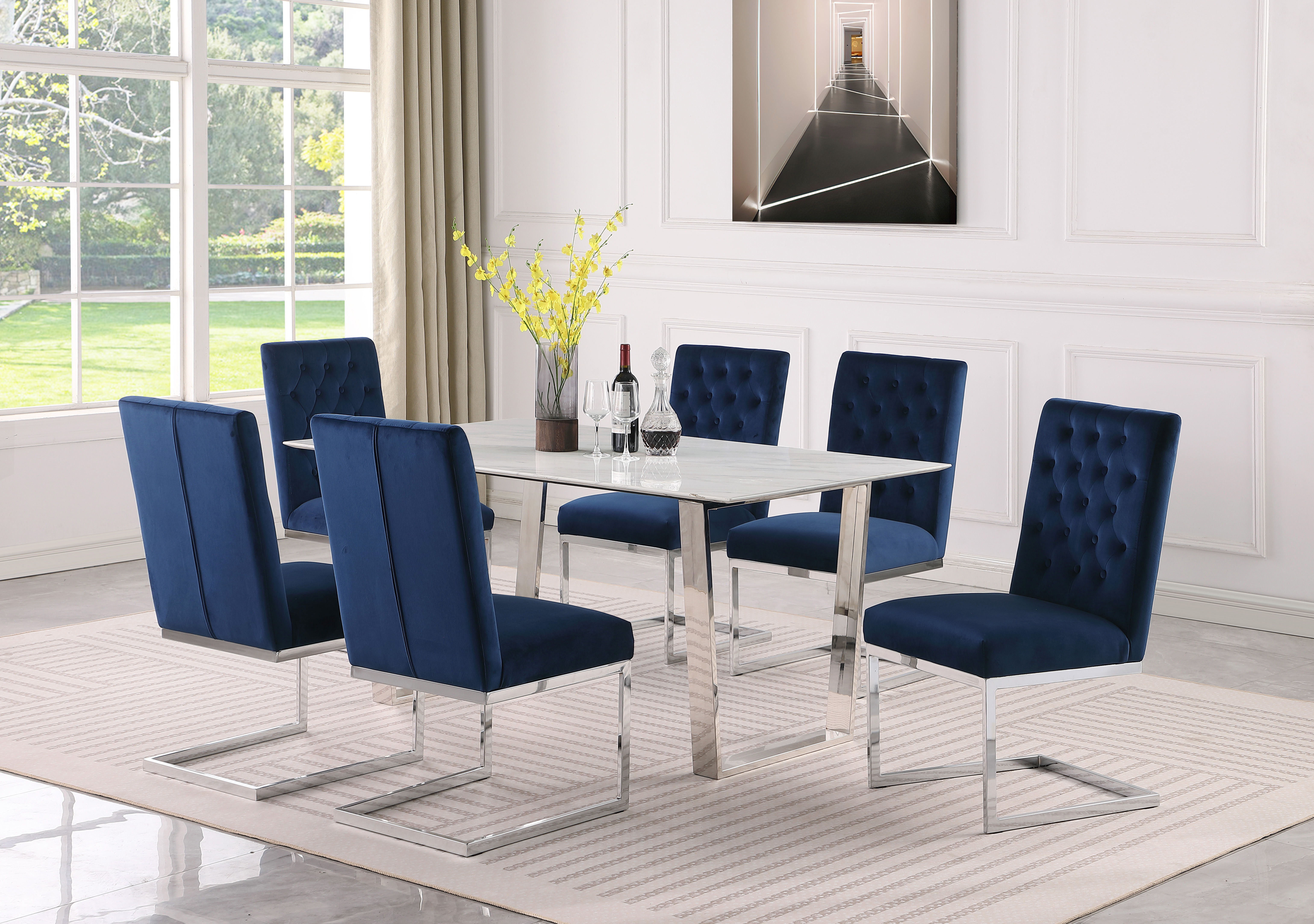 Carlton - Dining Table - White