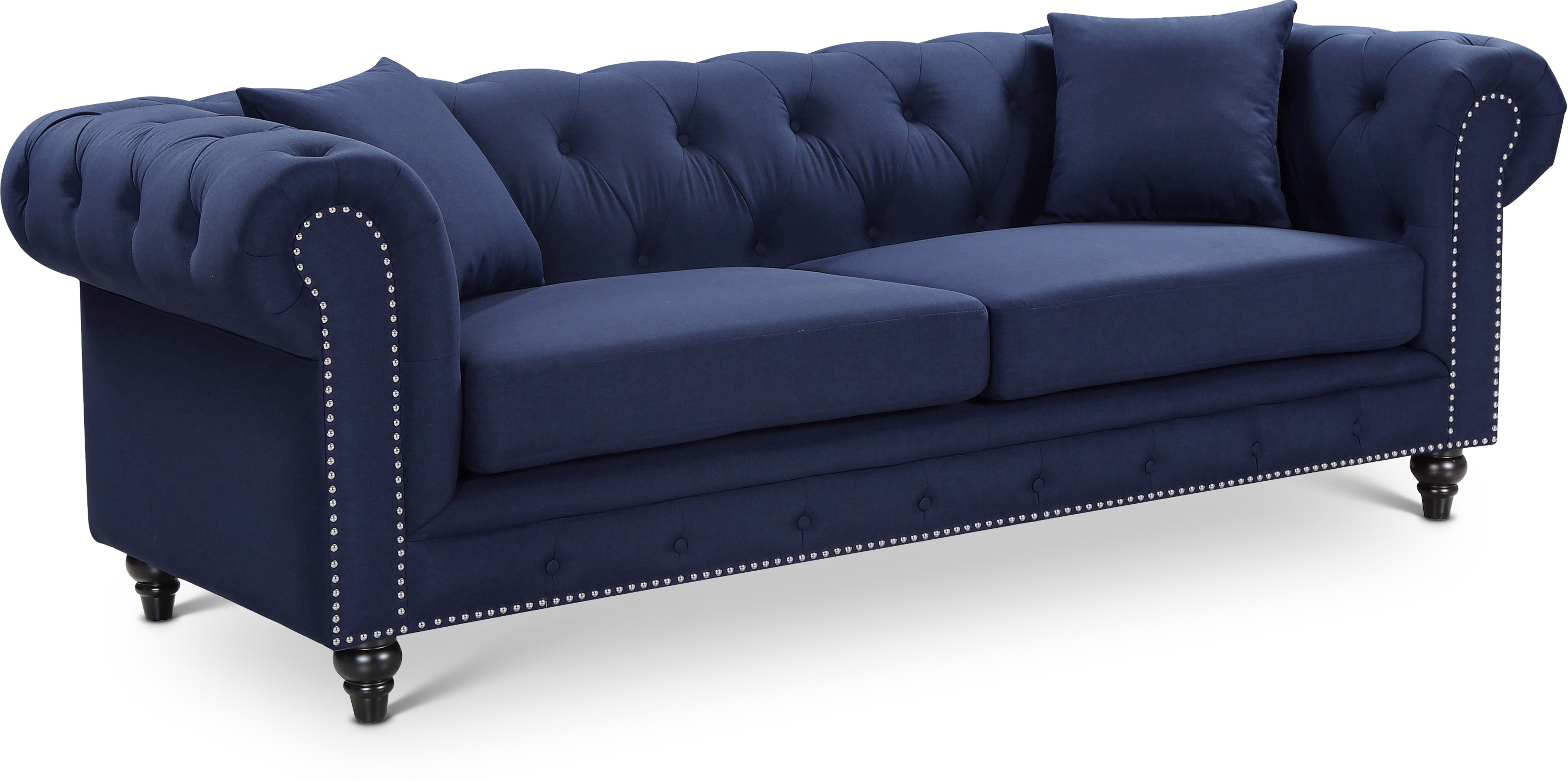 Chesterfield - Sofa - Navy