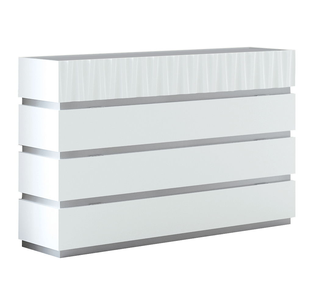 Marina - Single Dresser - White