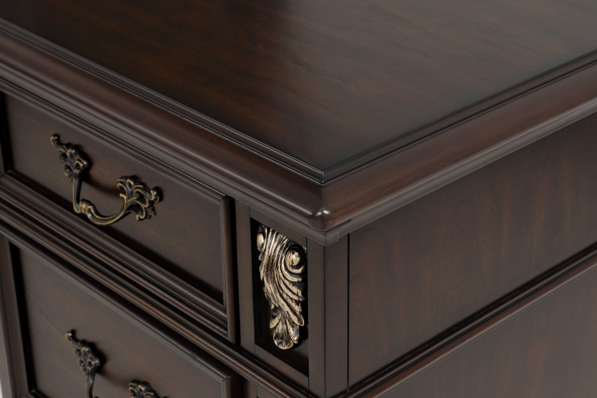 Maximus - Vanity Table - Madeira, dark brown, view 4