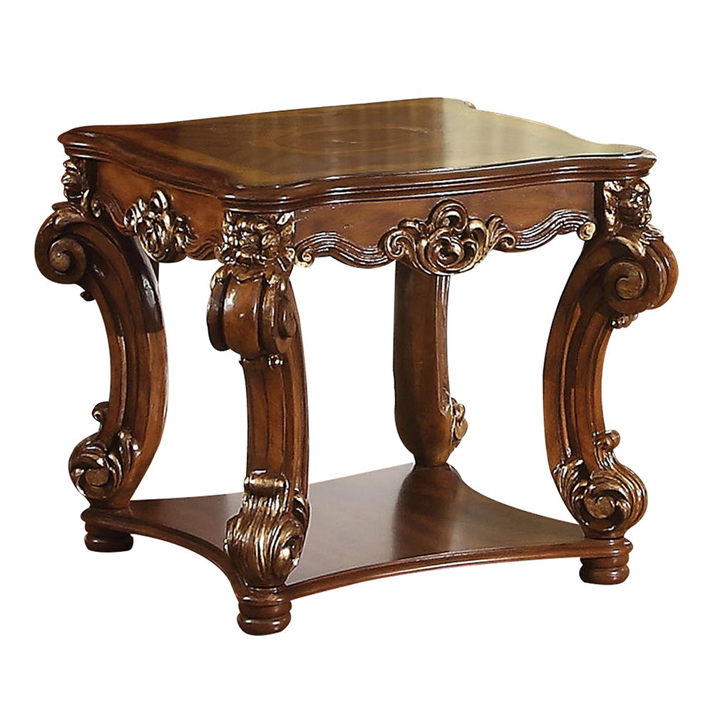 Vendome - End Table - Cherry, dark brown