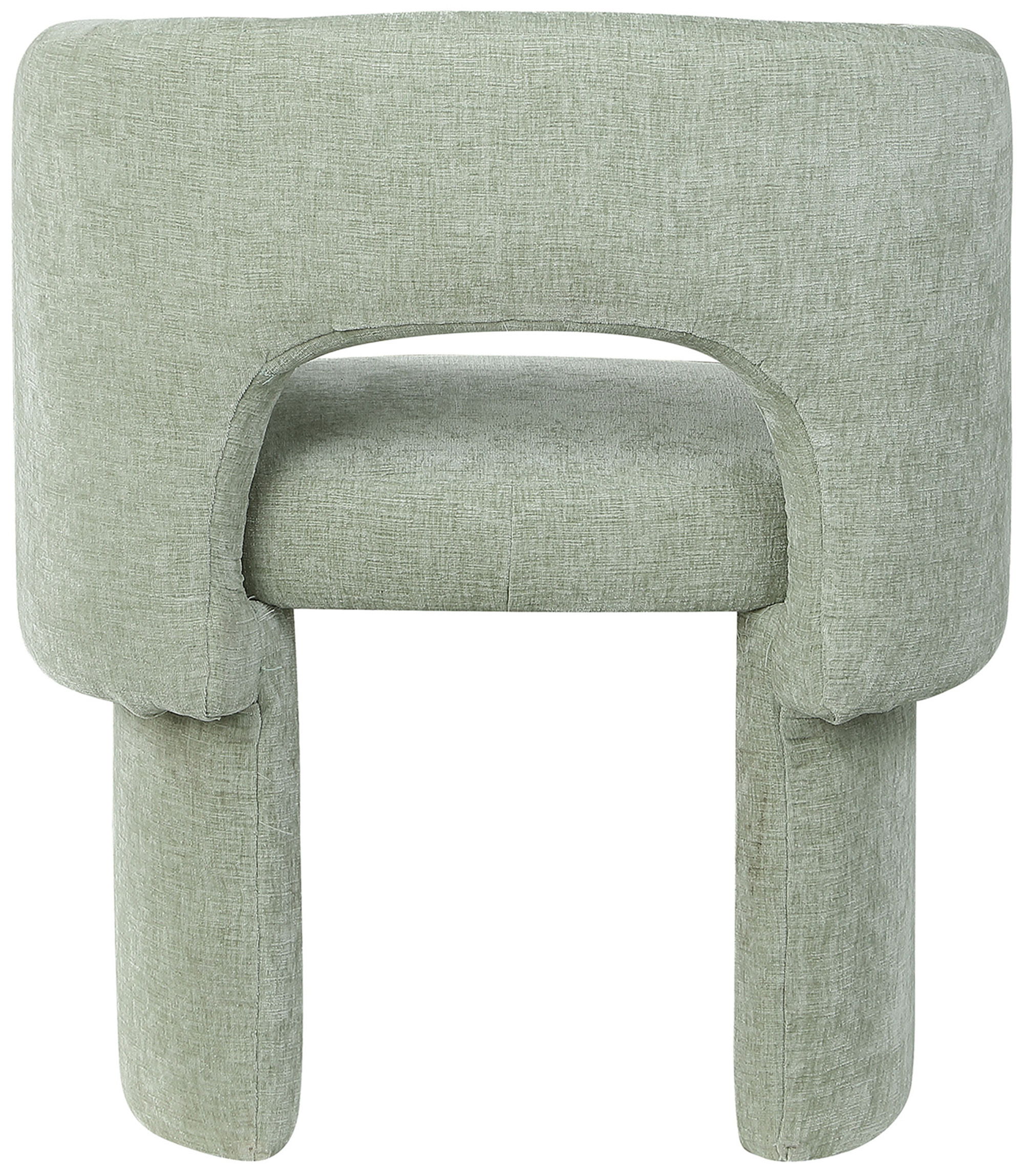 Emmet - Chenille Dining Chair / Accent Chair - Mint