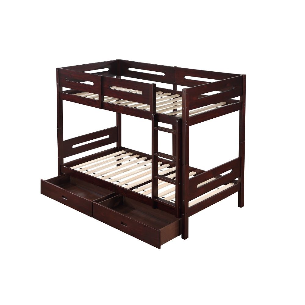 Nissa - Drawers (Set of 2) - Espresso, dark brown, view 2