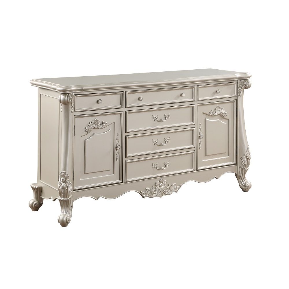 Bently - Dresser - Champagne, white