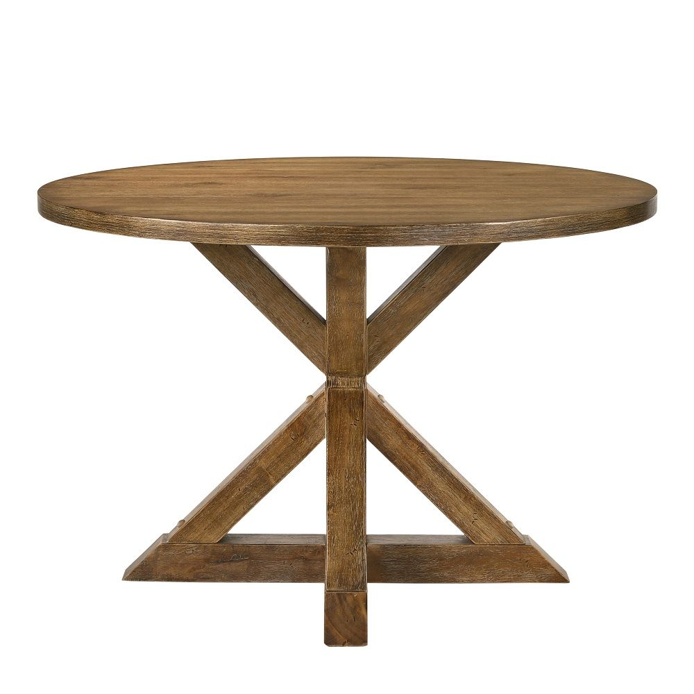 Wallace II - Dining Table - Weathered Oak, light brown, view 3