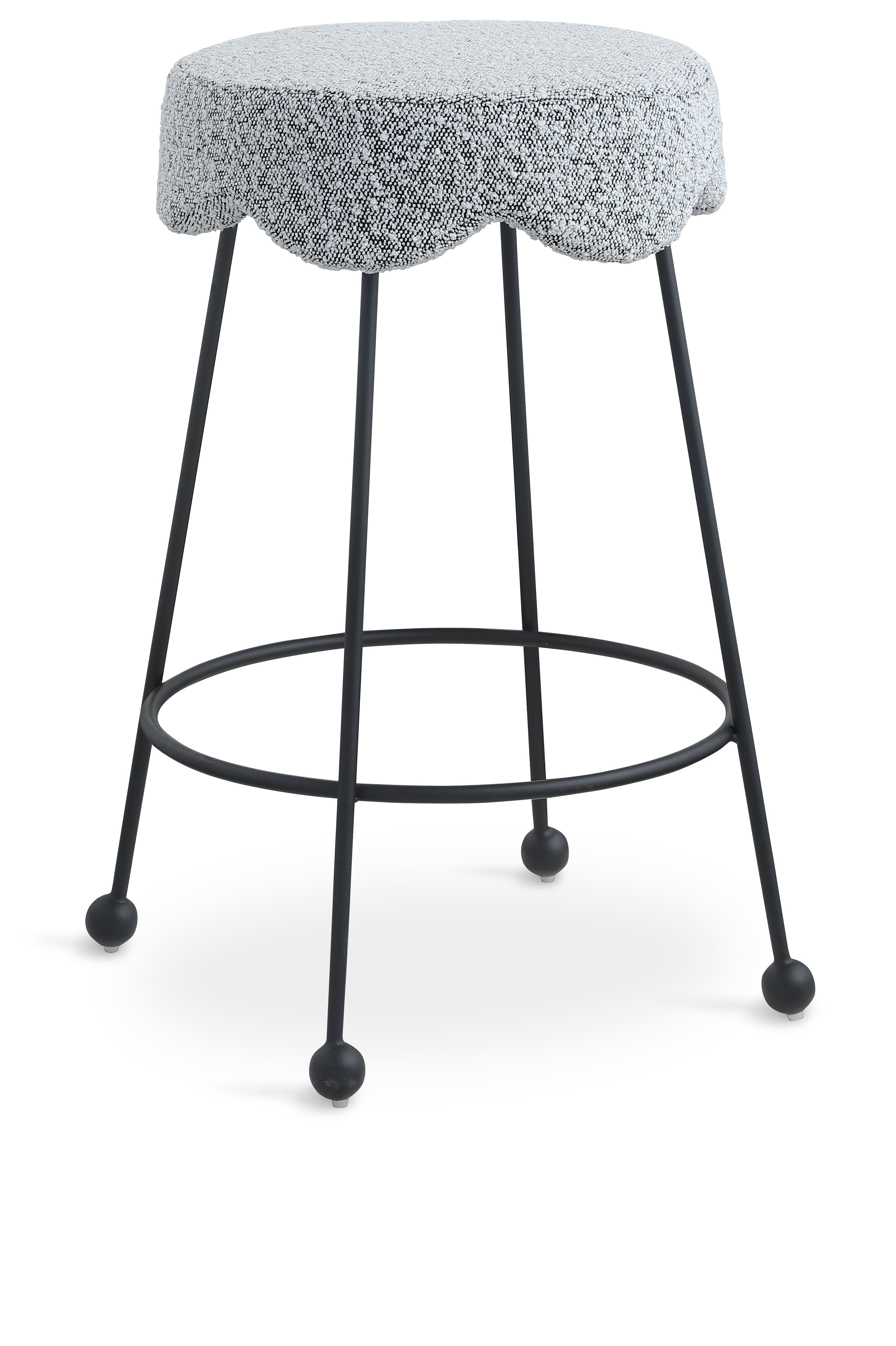 Fleur - Counter Stool - Gray