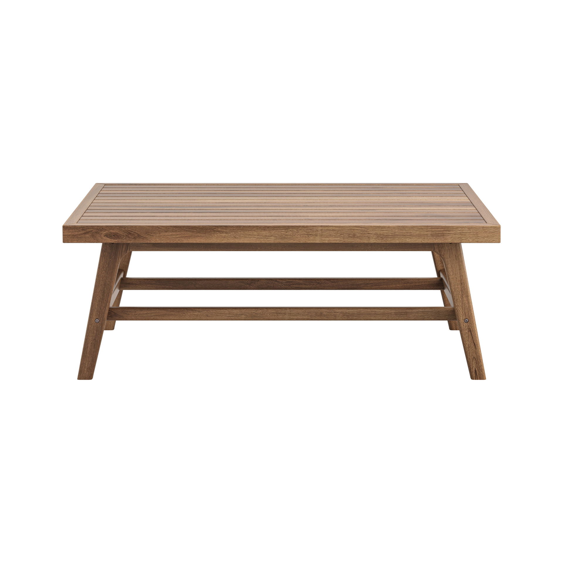 Ashton - Patio Coffee Table - Light Brown
