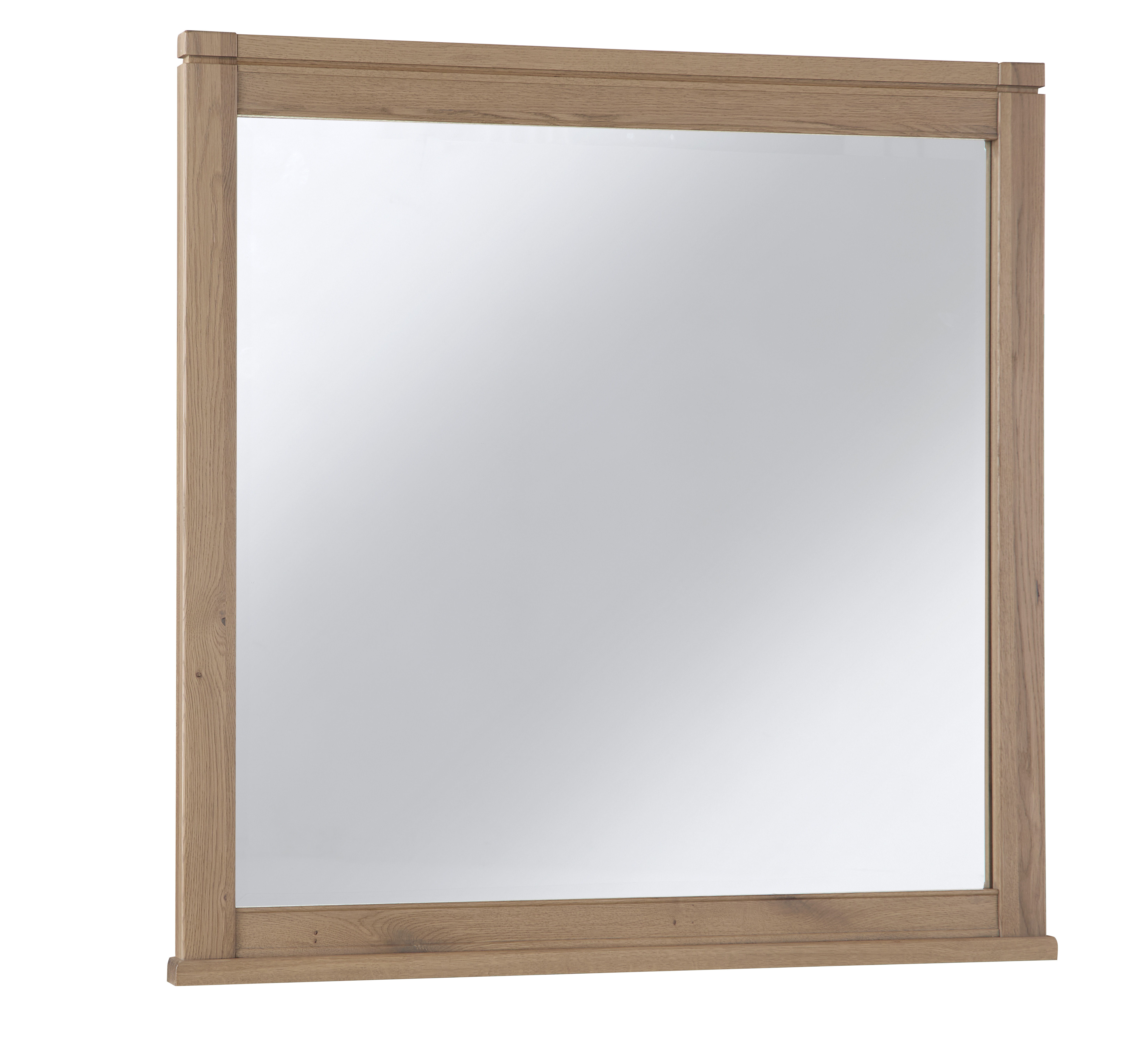 Vaughan-Bassett Tide & Timber - Landscape Mirror With Beveled Glass - Clear Oak