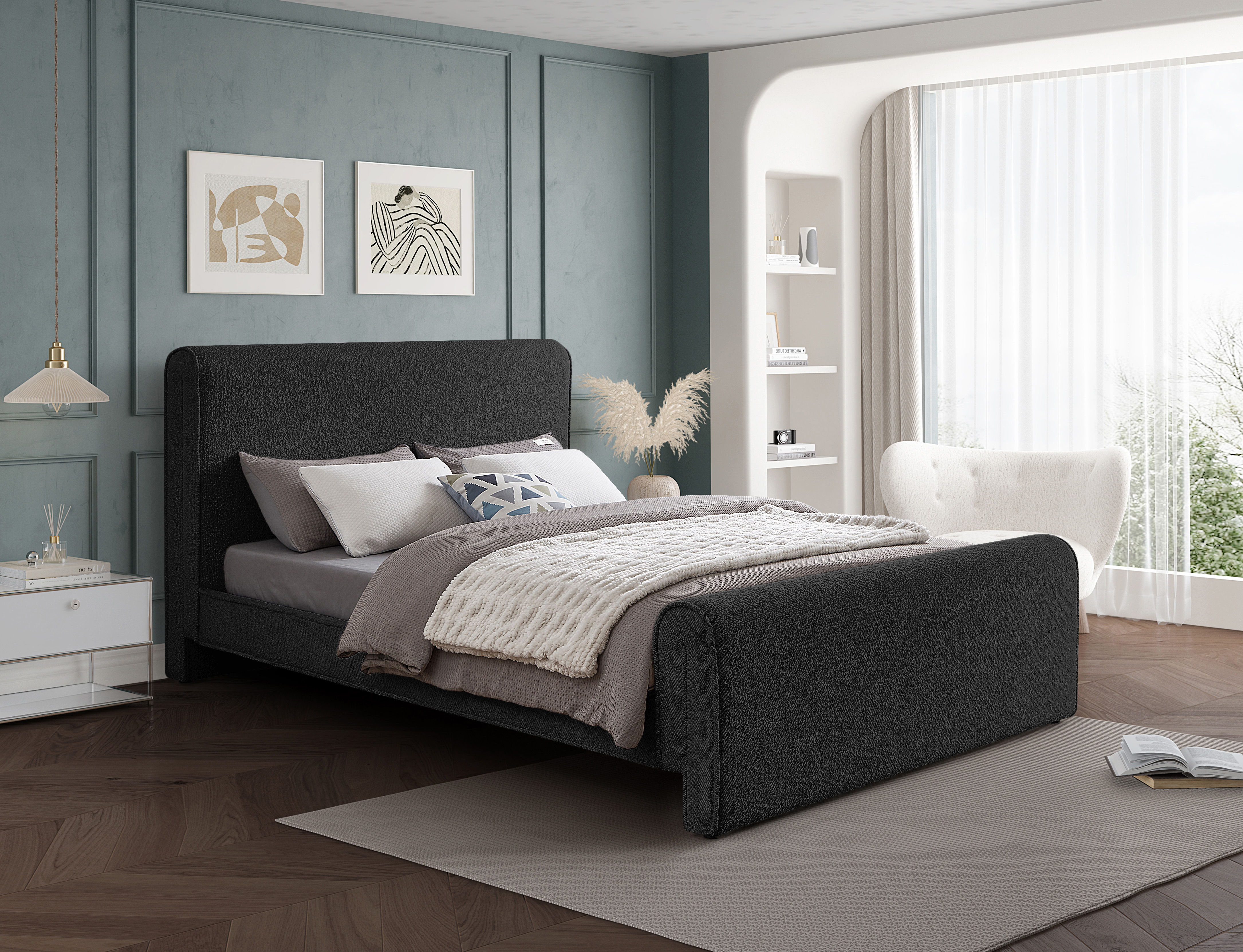 Stylus - Full Bed - Black