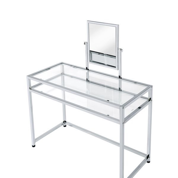 Coleen - Vanity Set - Chrome, silver, view 3