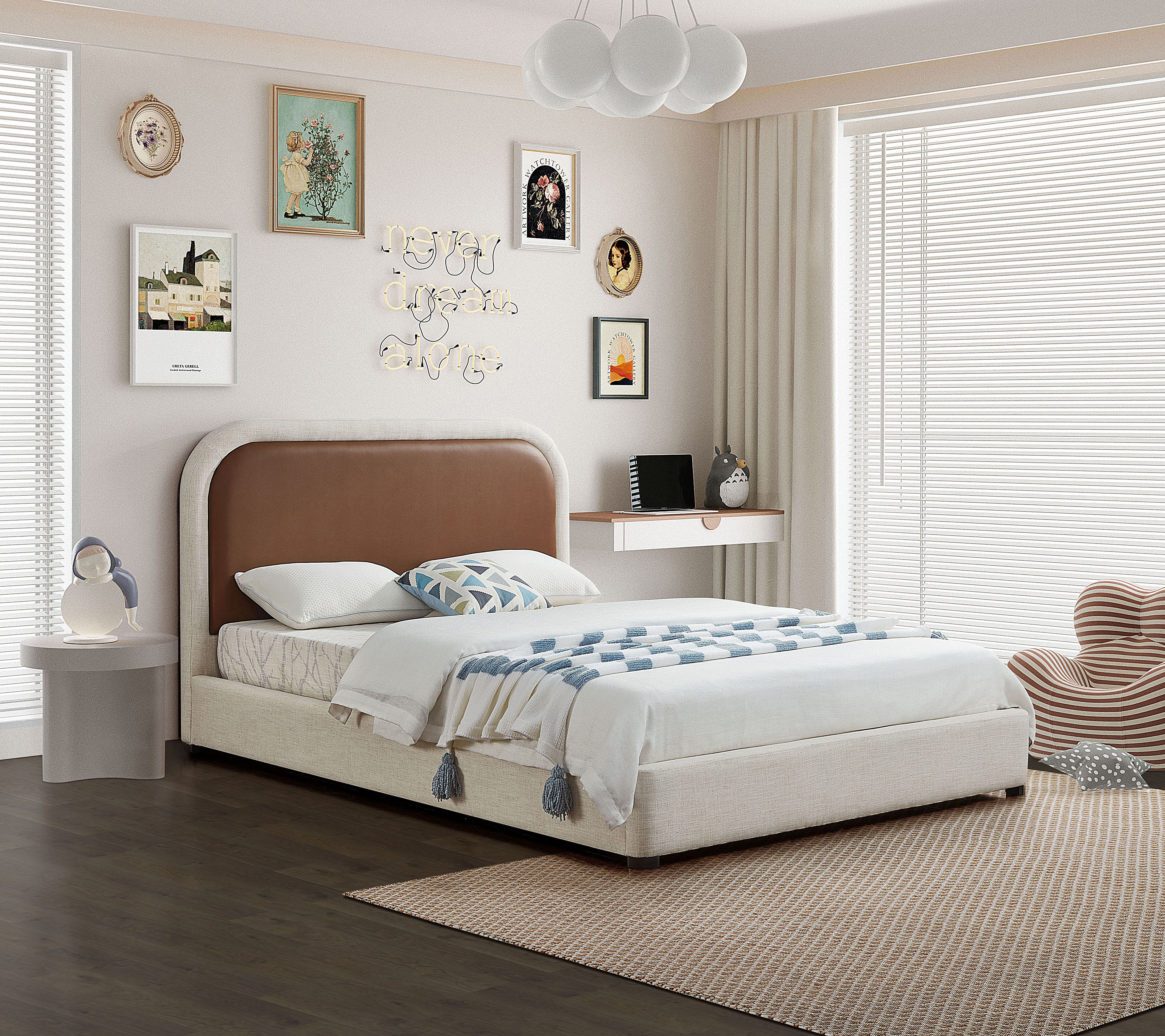 Blake - Full Bed - Brown