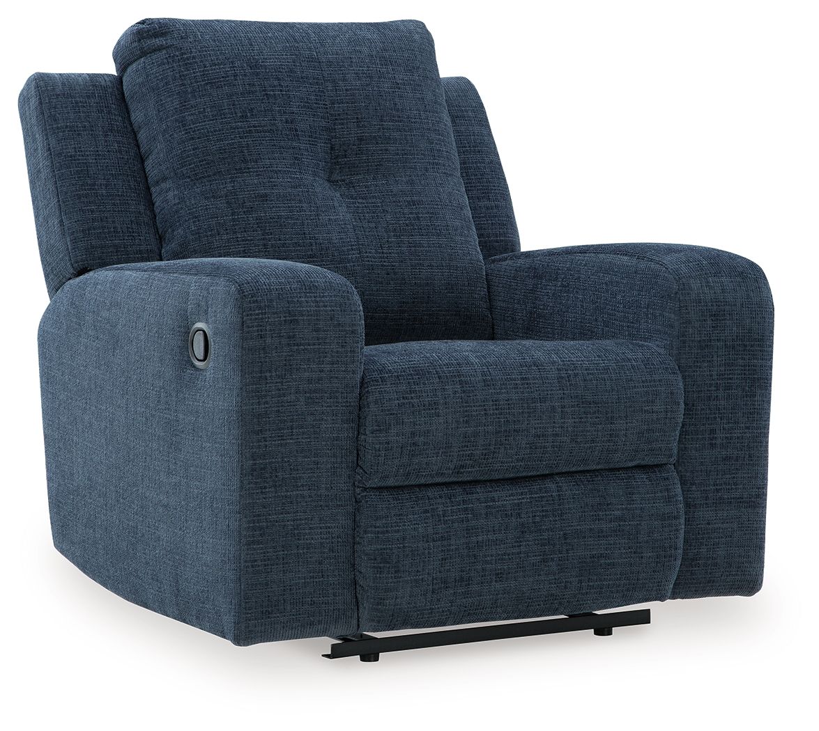 Ashley Danum Zero Wall Recliner - Ink