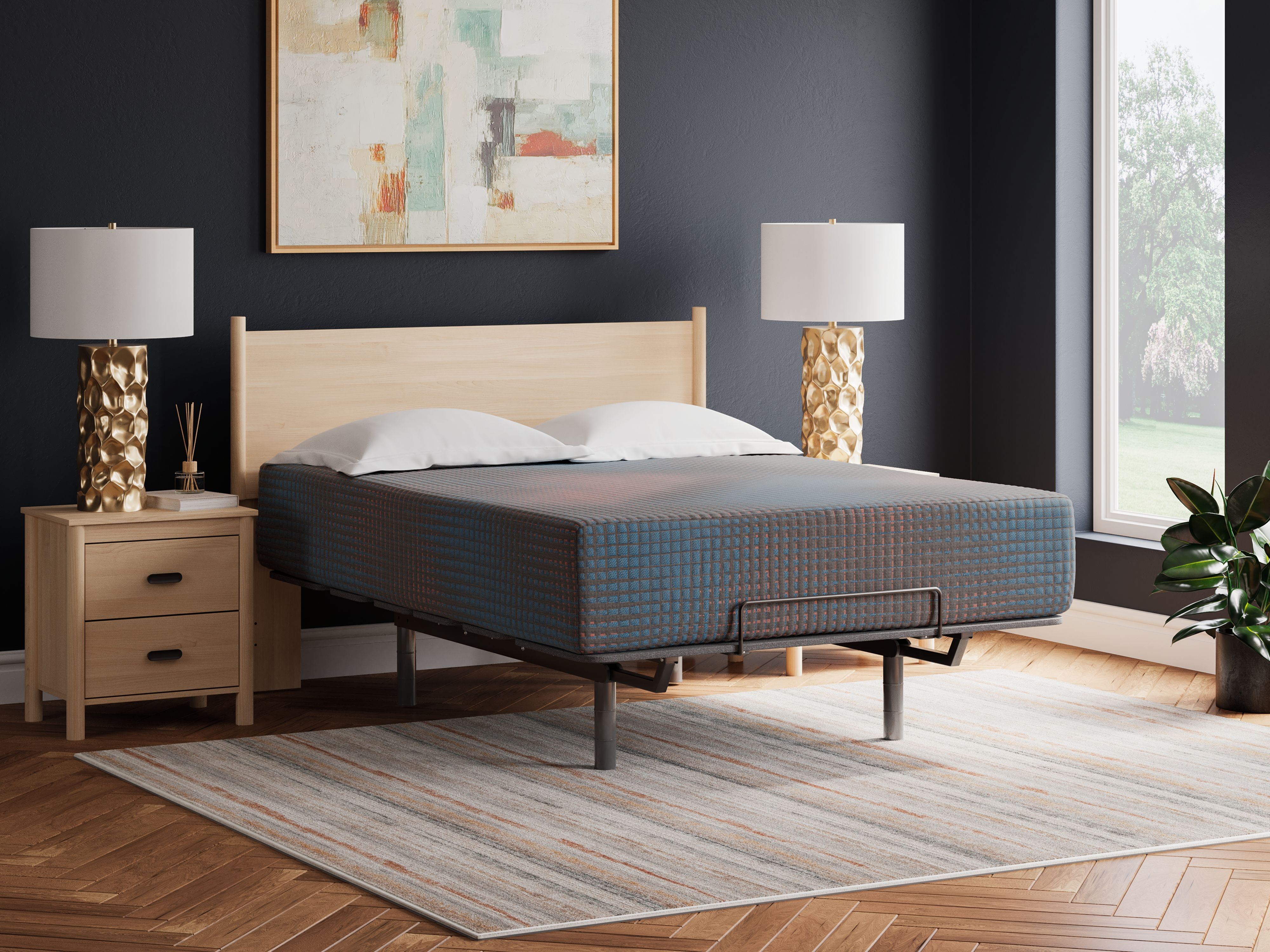 Ashley Furniture 13 Inch Hybrid Hot Buy - King Mattress - Multi - Image 11