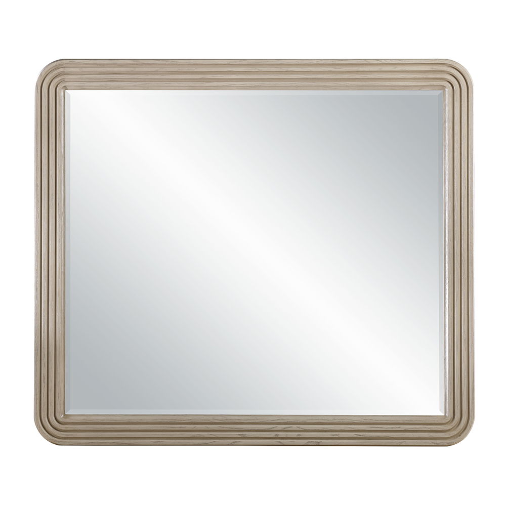 Leanna - Mirror - Light Oak, light brown, view 2