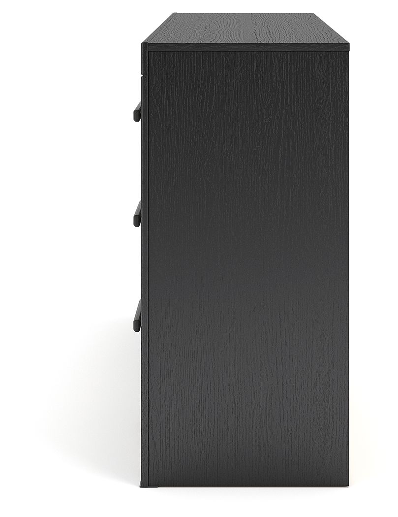 Ashley Furniture Broachmyn - Six Drawer Dresser - Black / Gray - Image 7