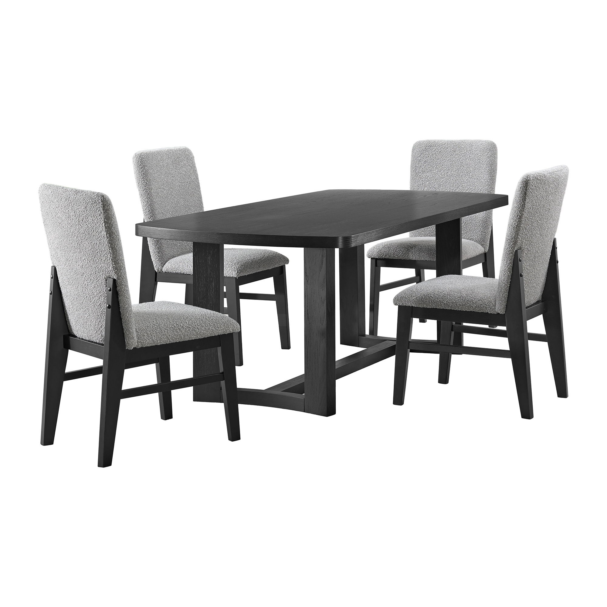 5 Pc · Rectangular Table And Four Chairs