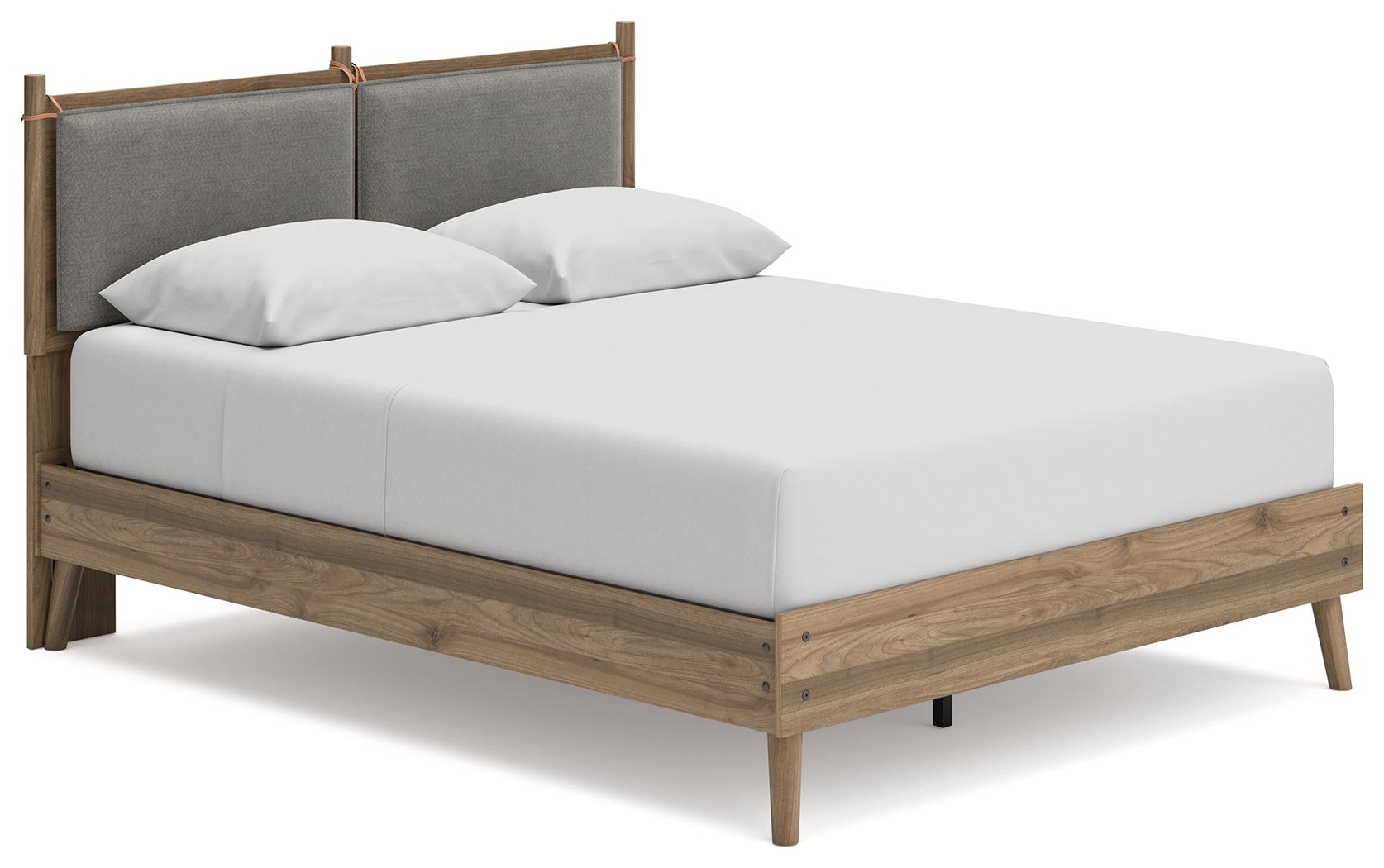 Ashley Aprilyn - Light Brown - Queen Panel Bed